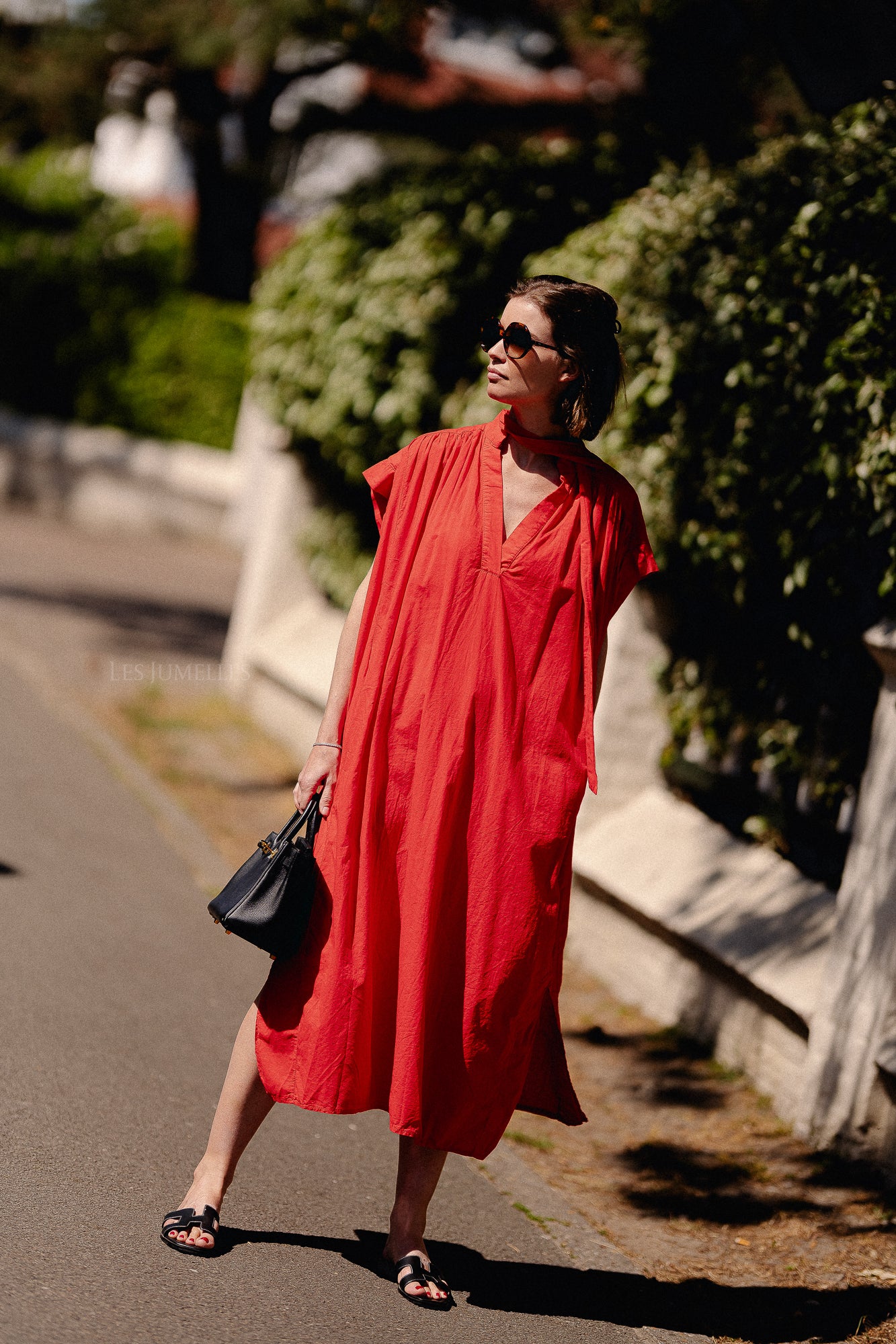 Portia dress red