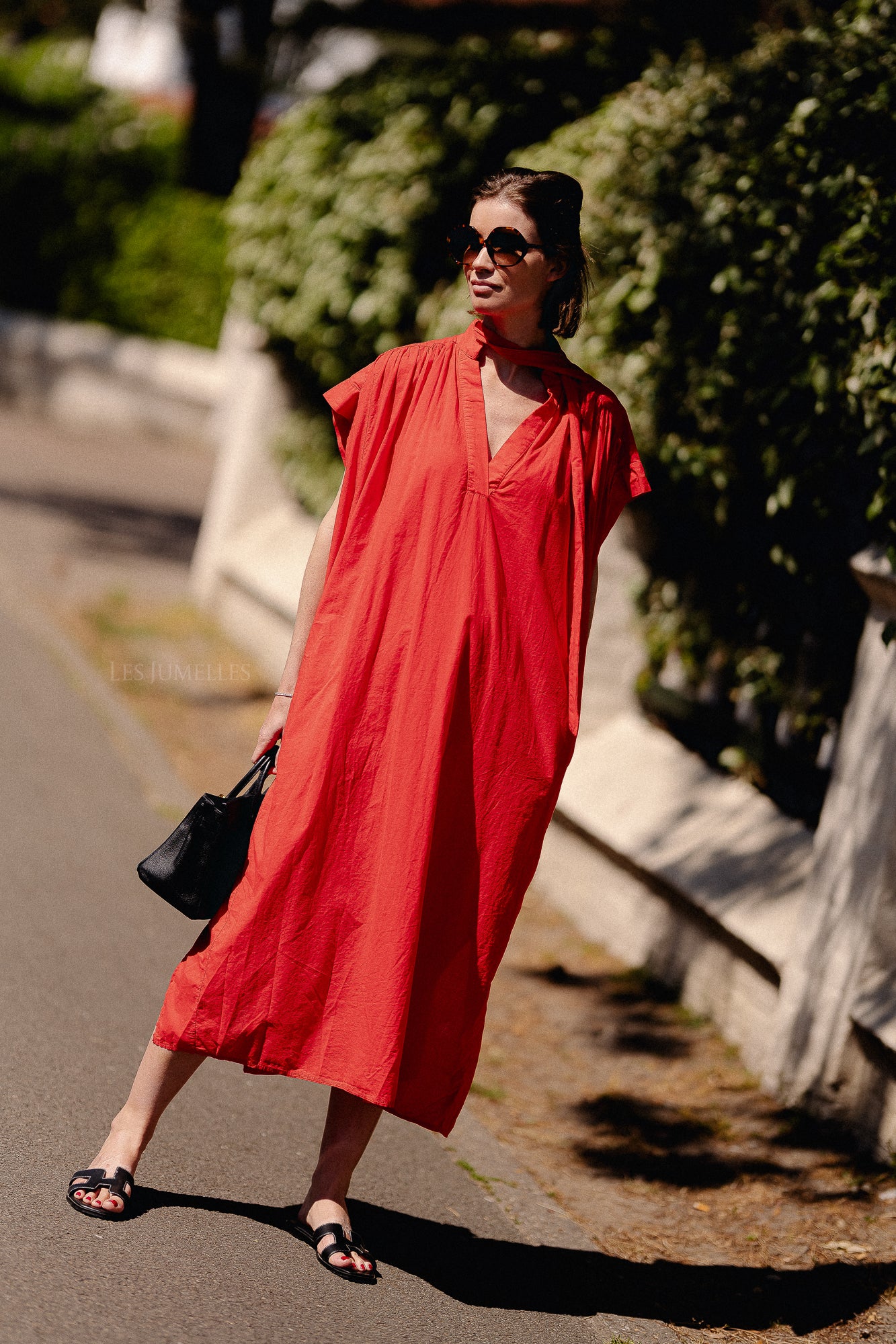 Portia dress red