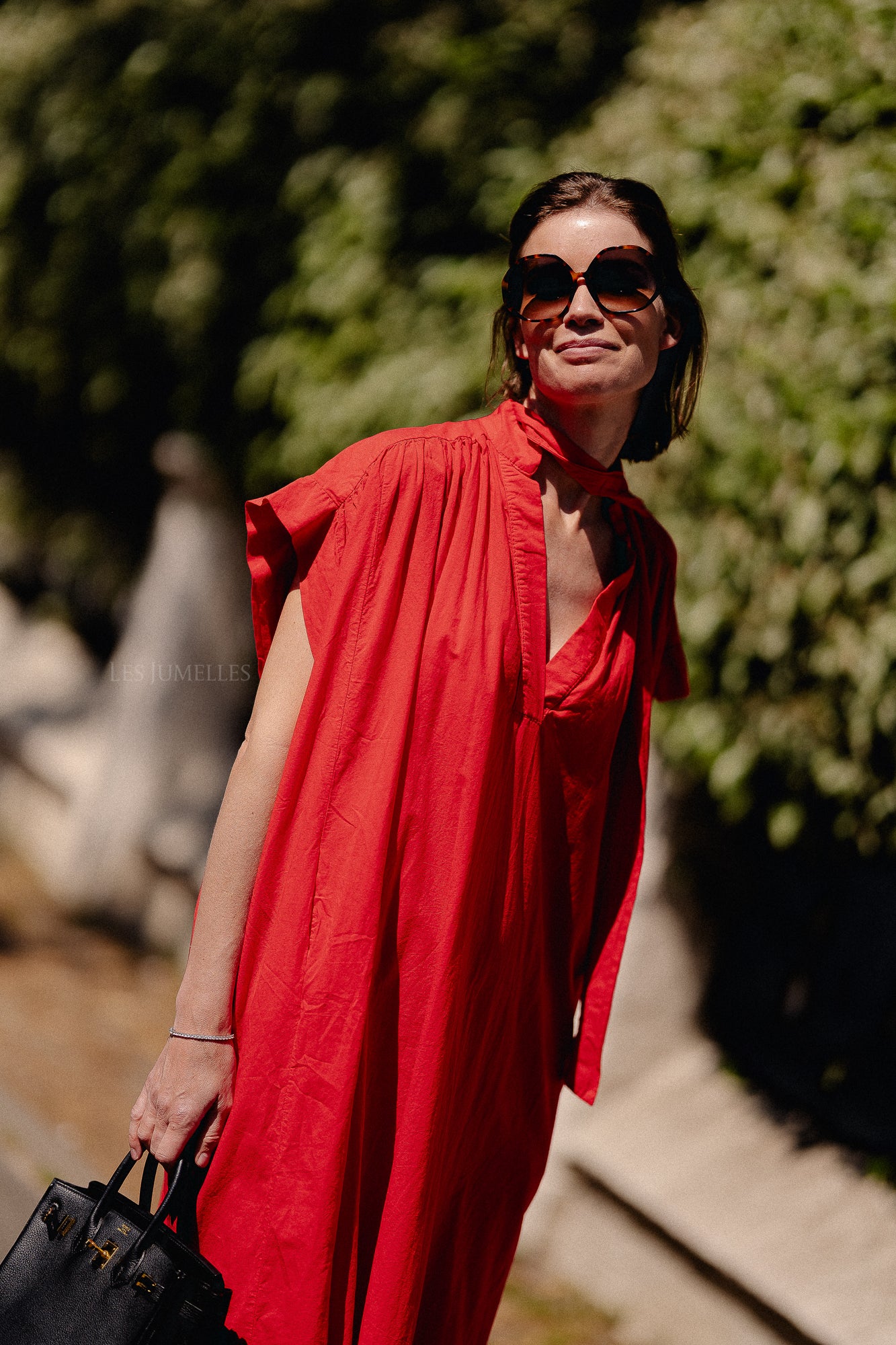 Portia dress red