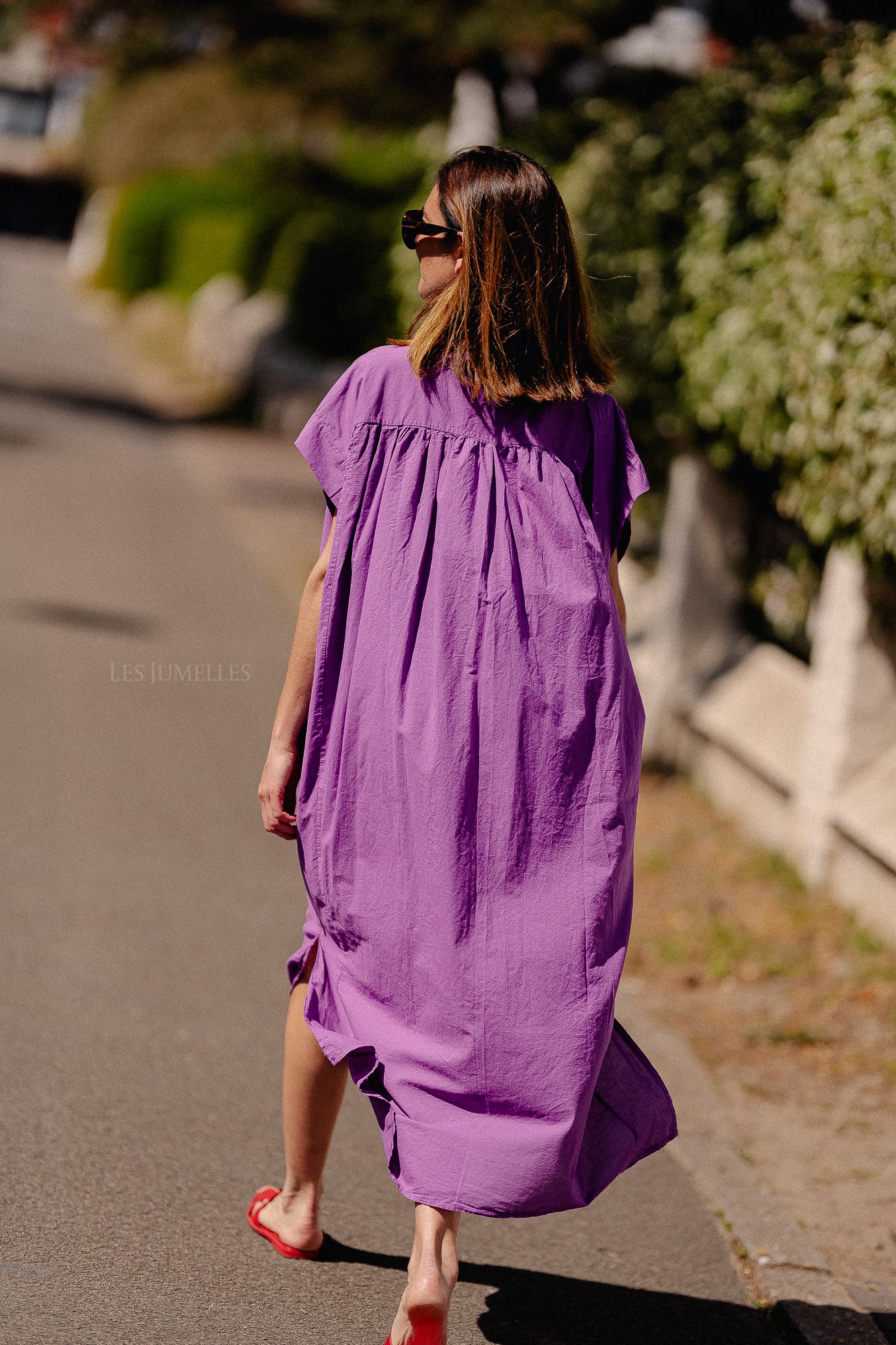 Portia dress violet