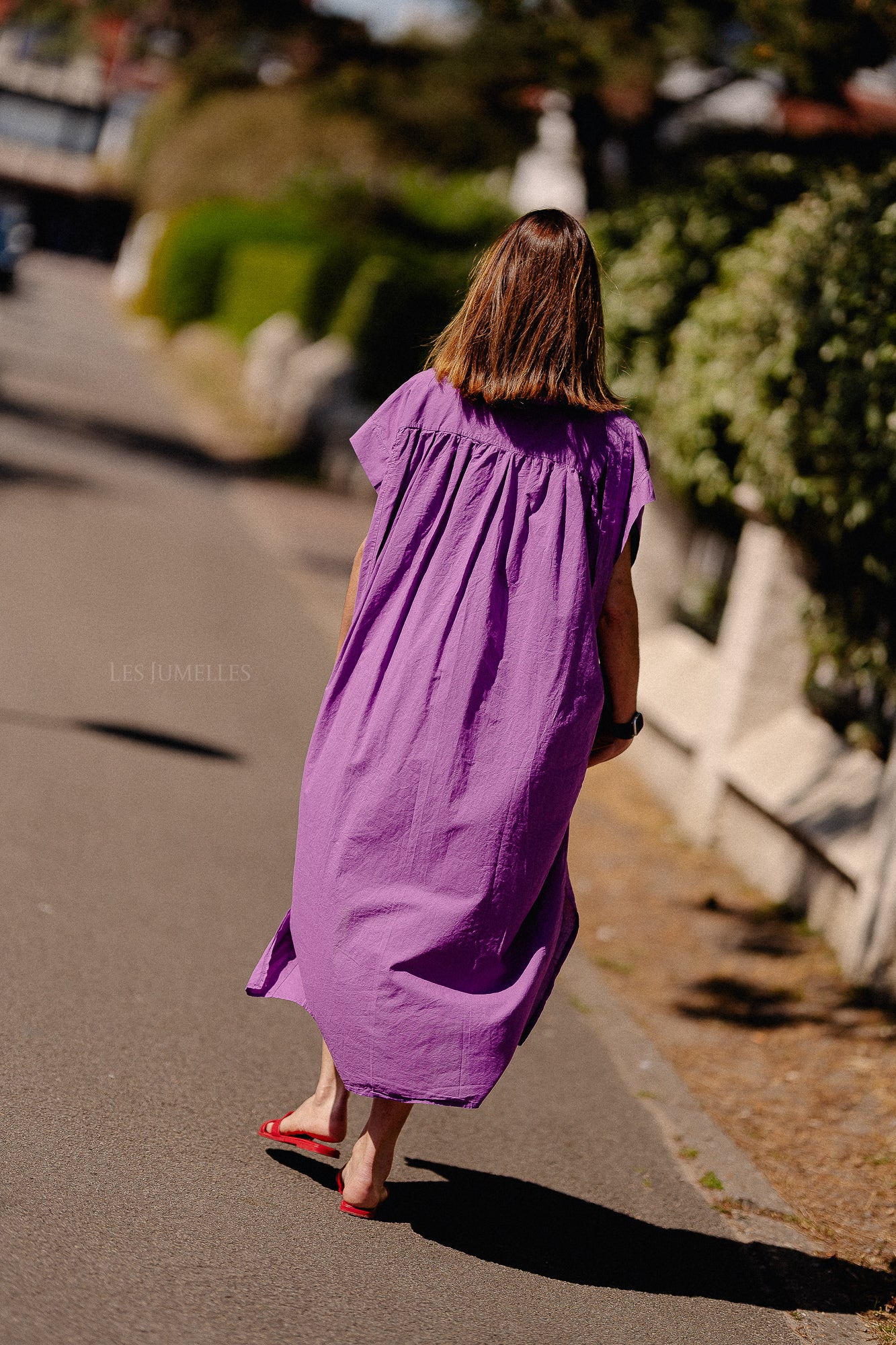 Portia dress violet