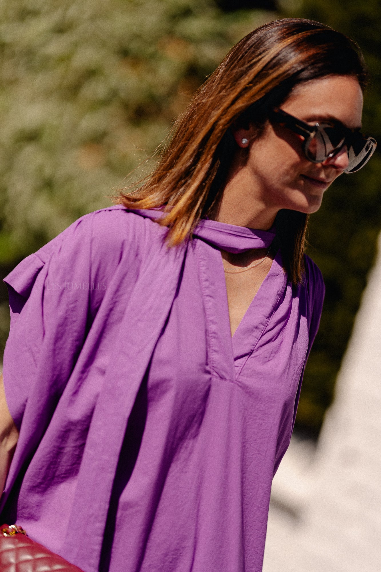 Portia dress violet
