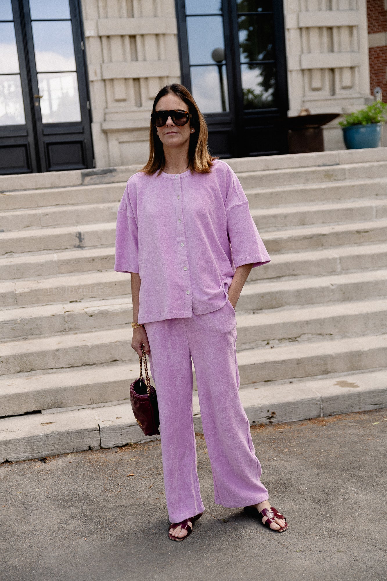Naram pants soft fuchsia