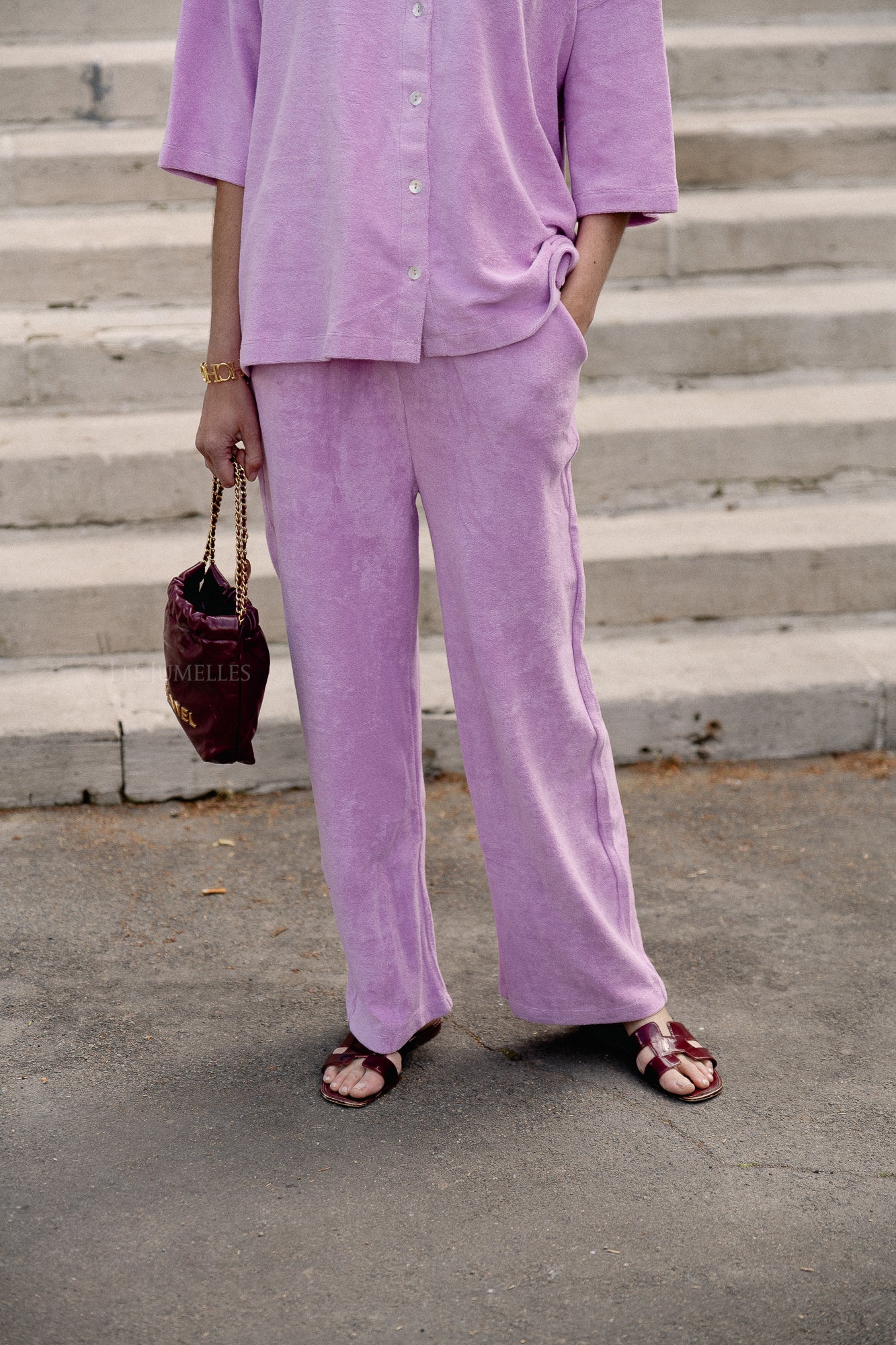 Naram pants soft fuchsia