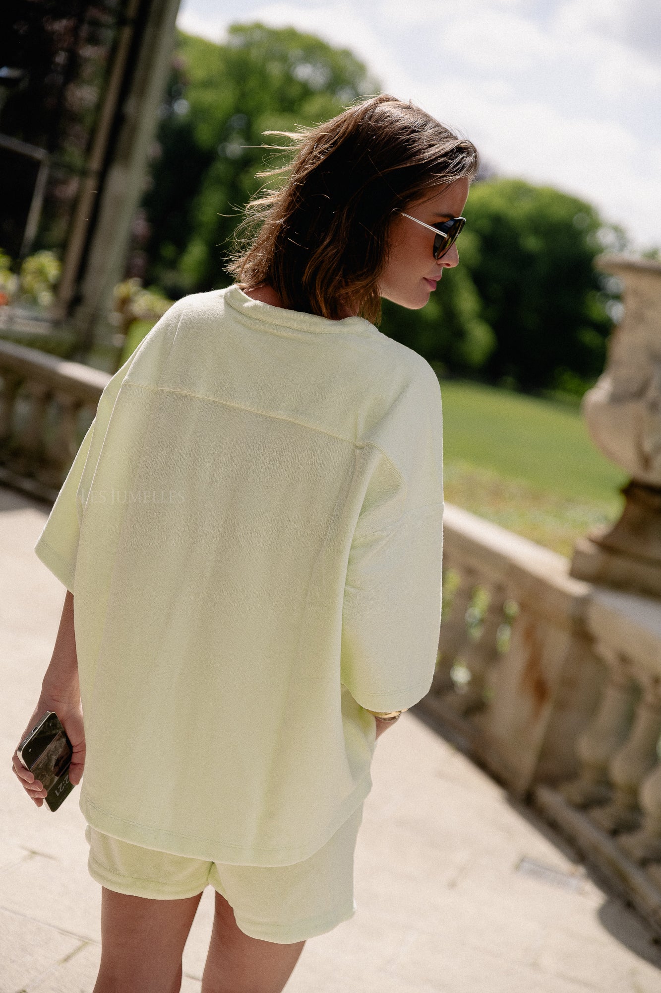 Naram gym shorts lemon sorbet