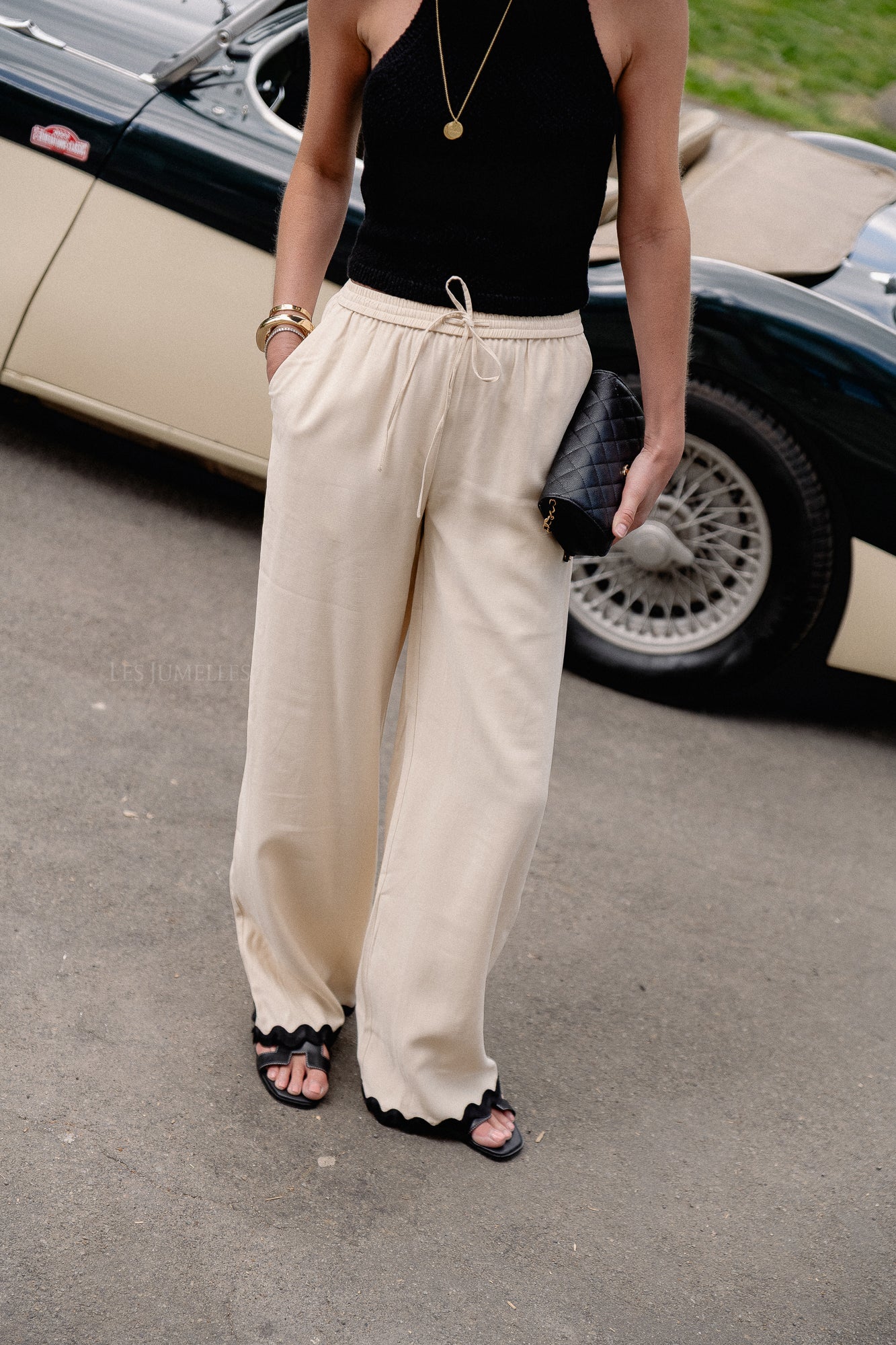 Meena trousers bleached sand