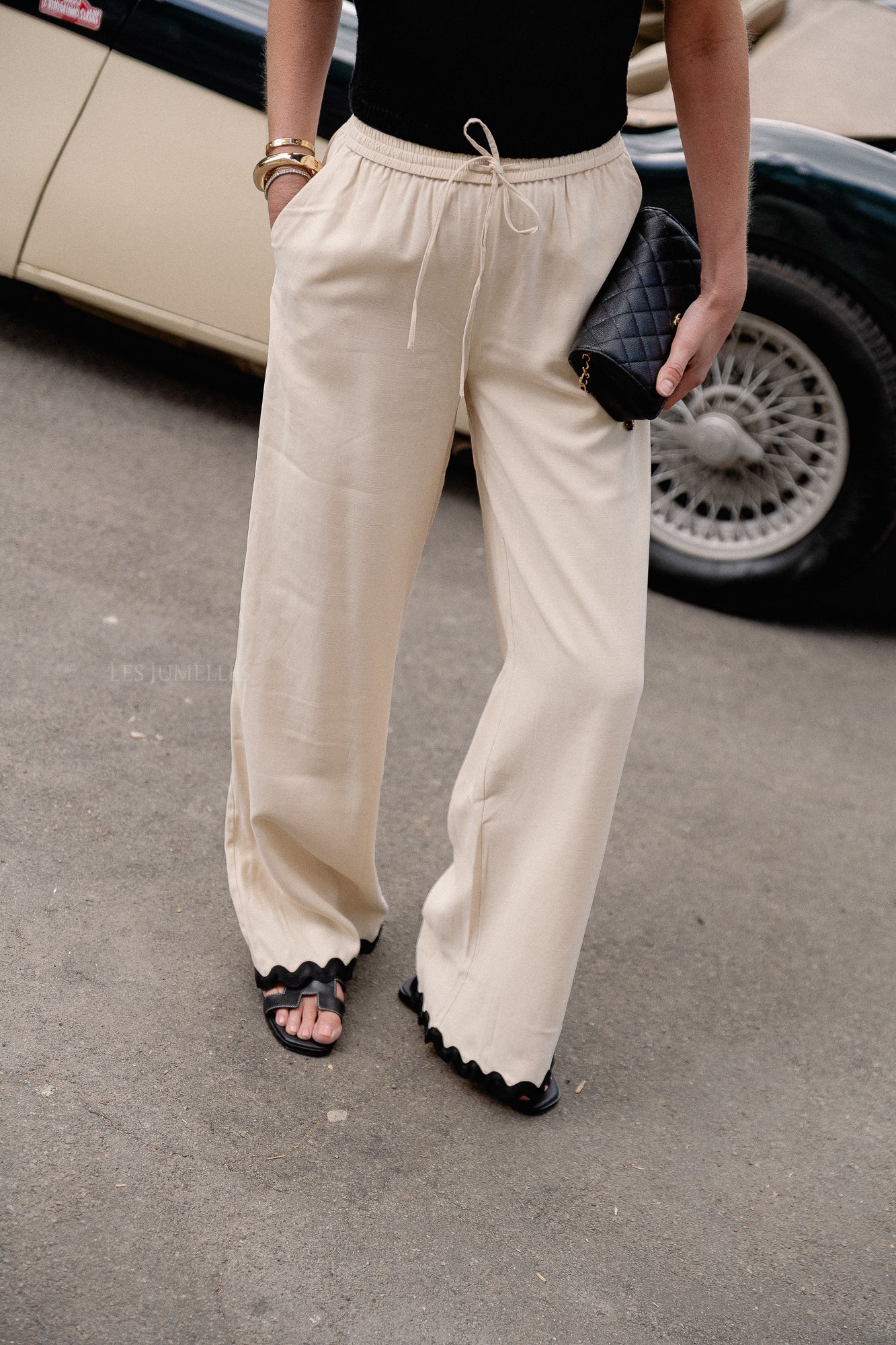 Meena trousers bleached sand