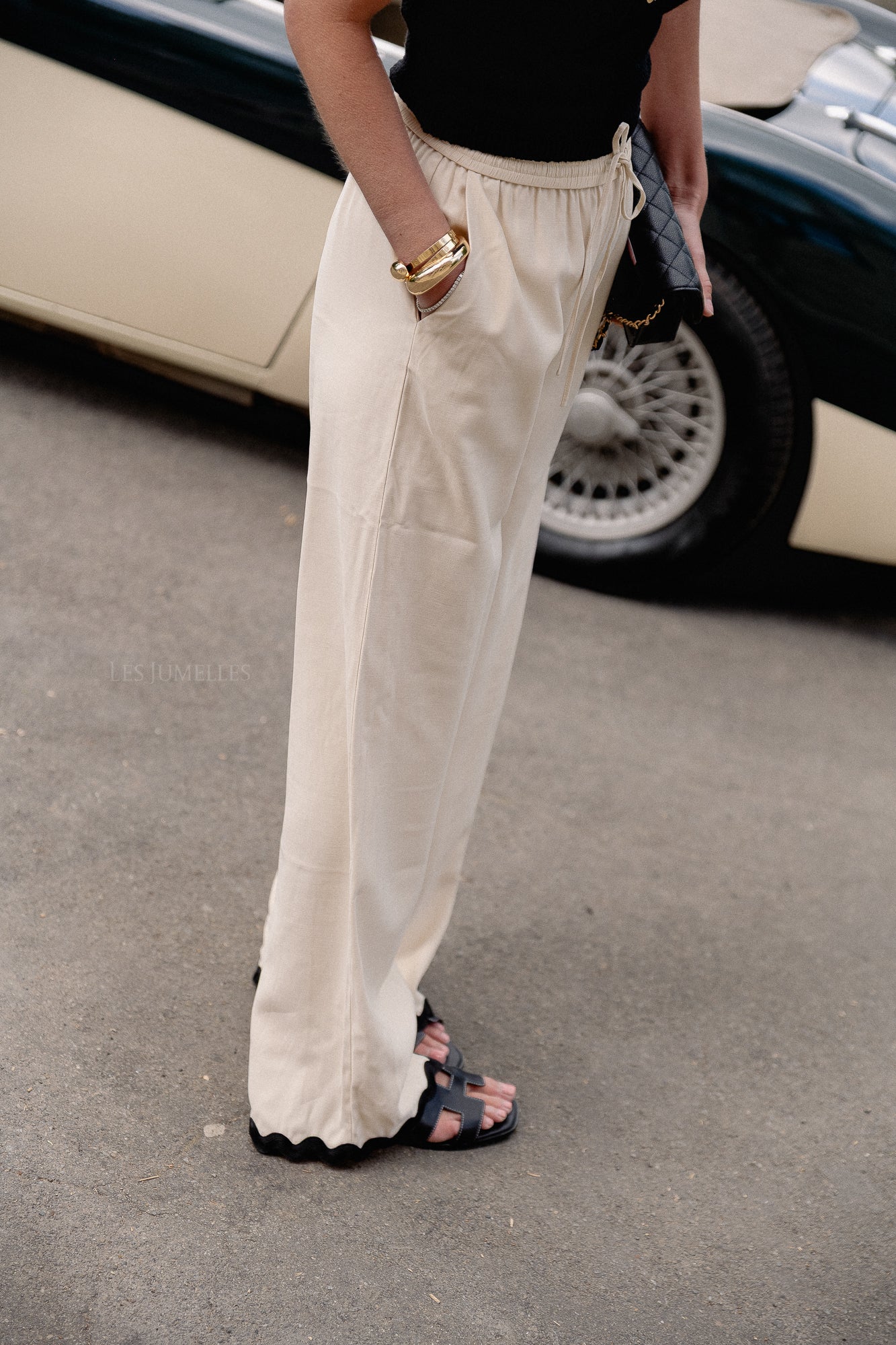 Meena trousers bleached sand