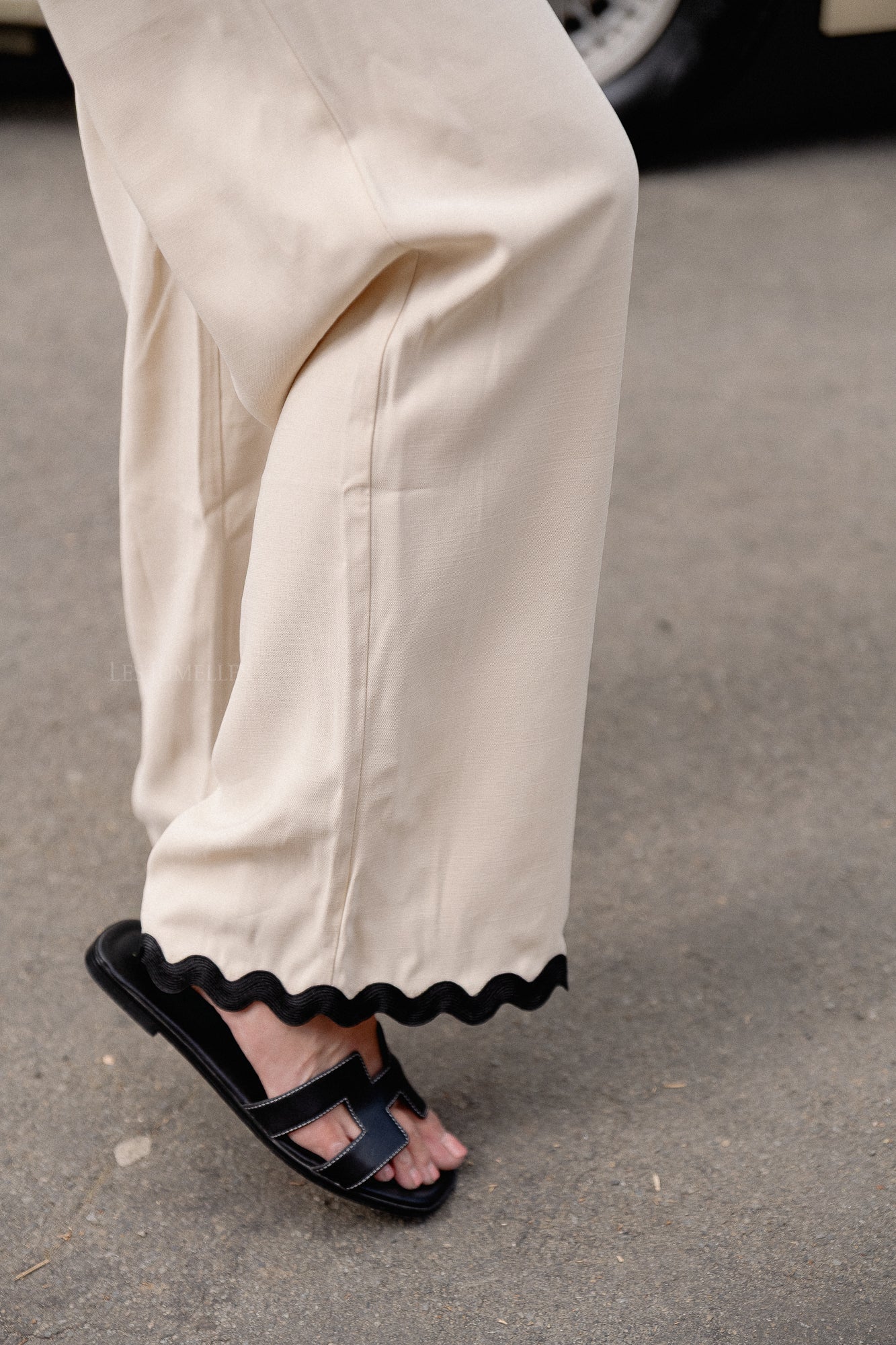 Meena trousers bleached sand