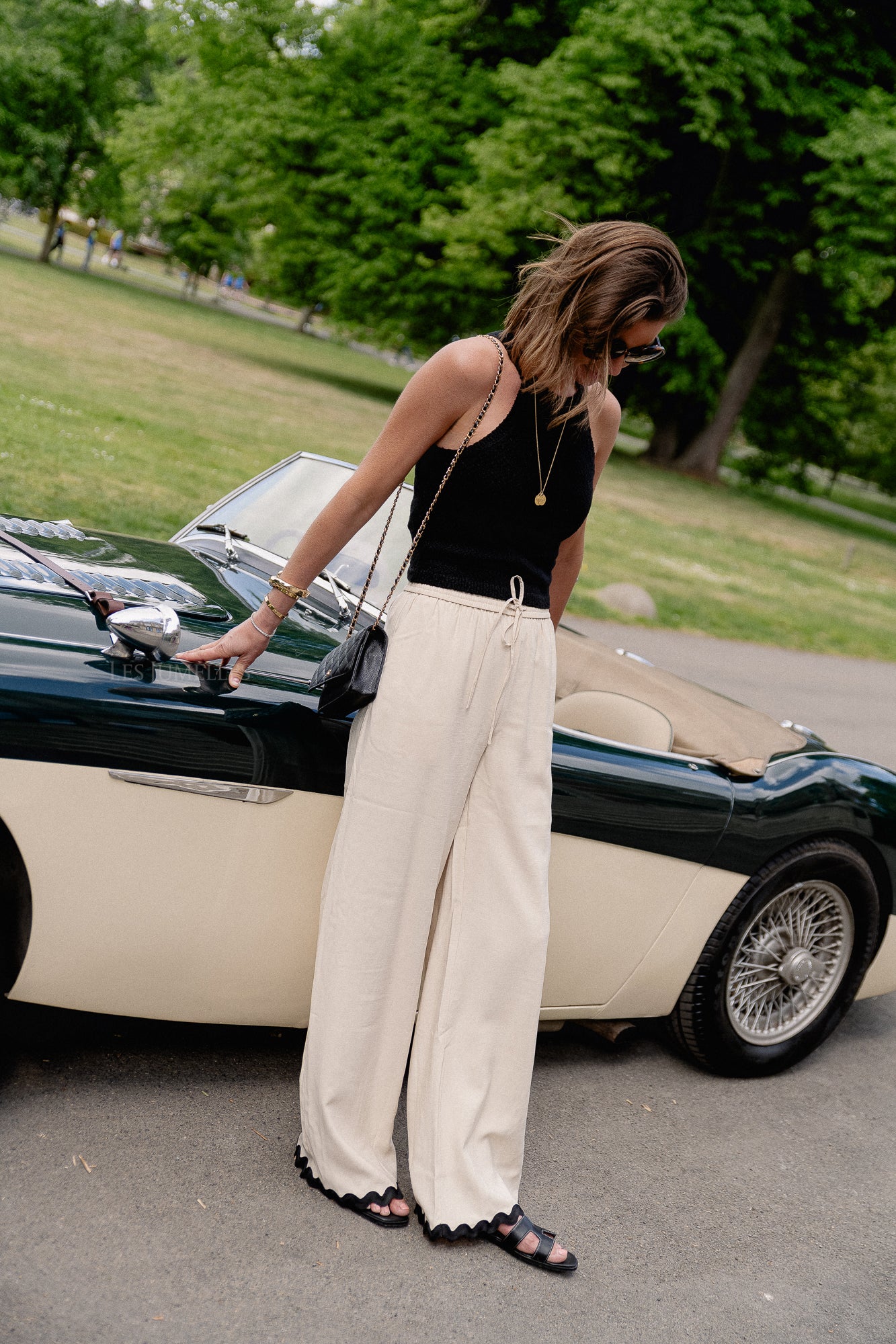 Meena trousers bleached sand