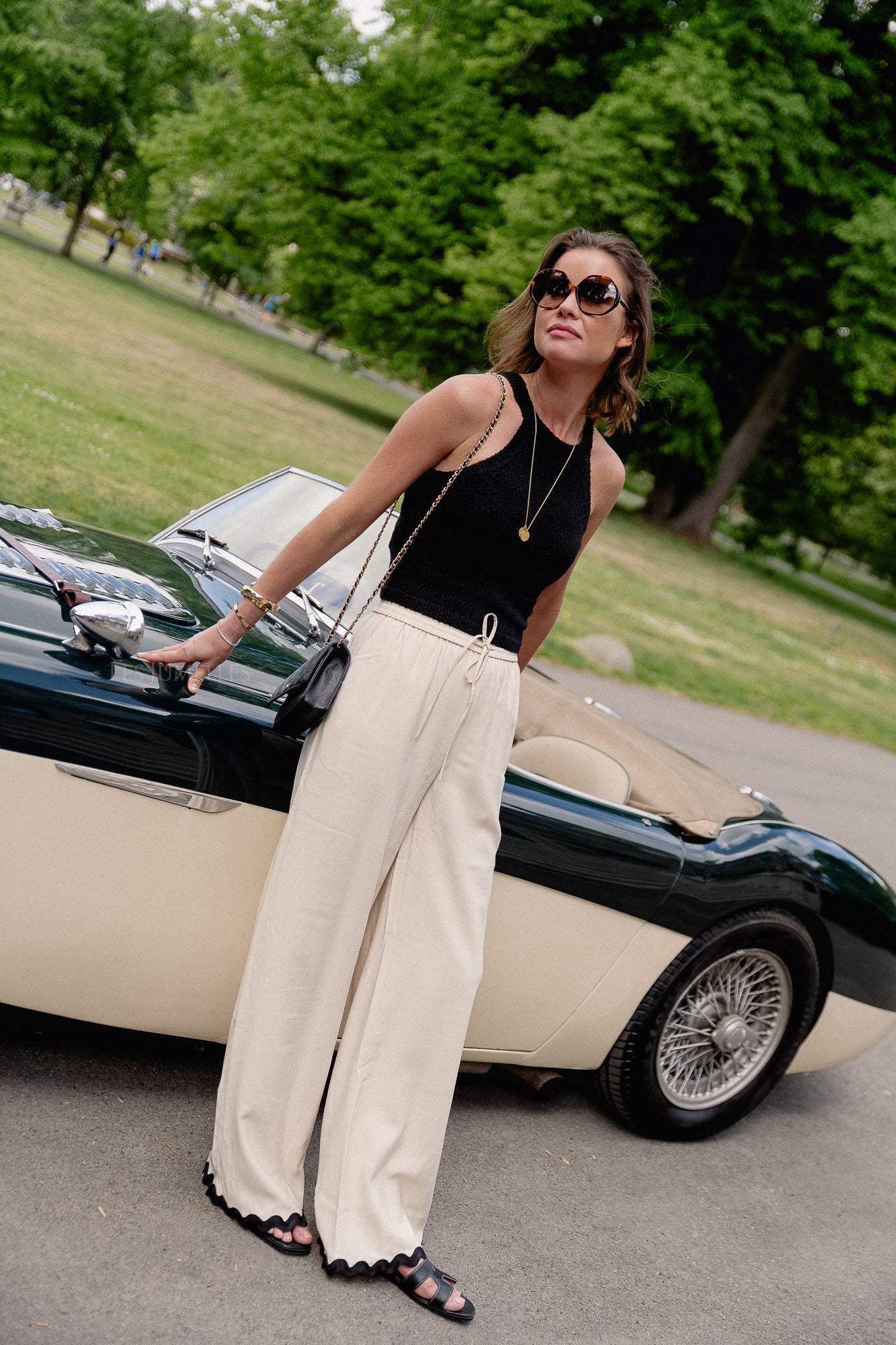 Meena trousers bleached sand