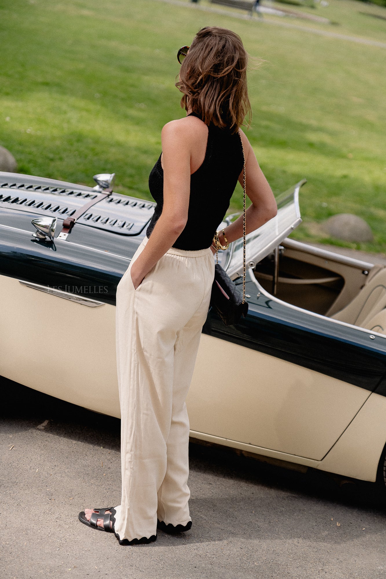 Meena trousers bleached sand