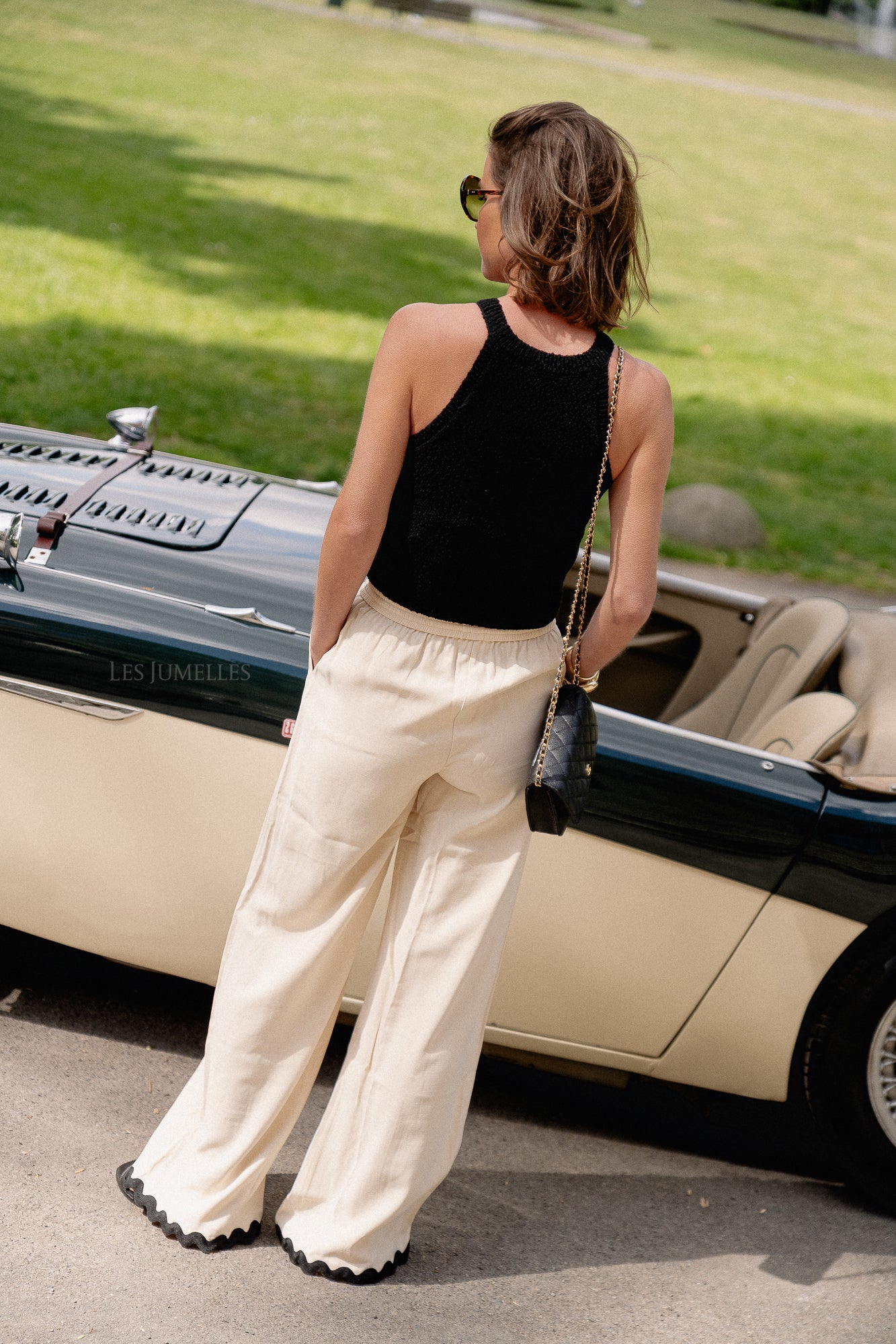 Meena trousers bleached sand