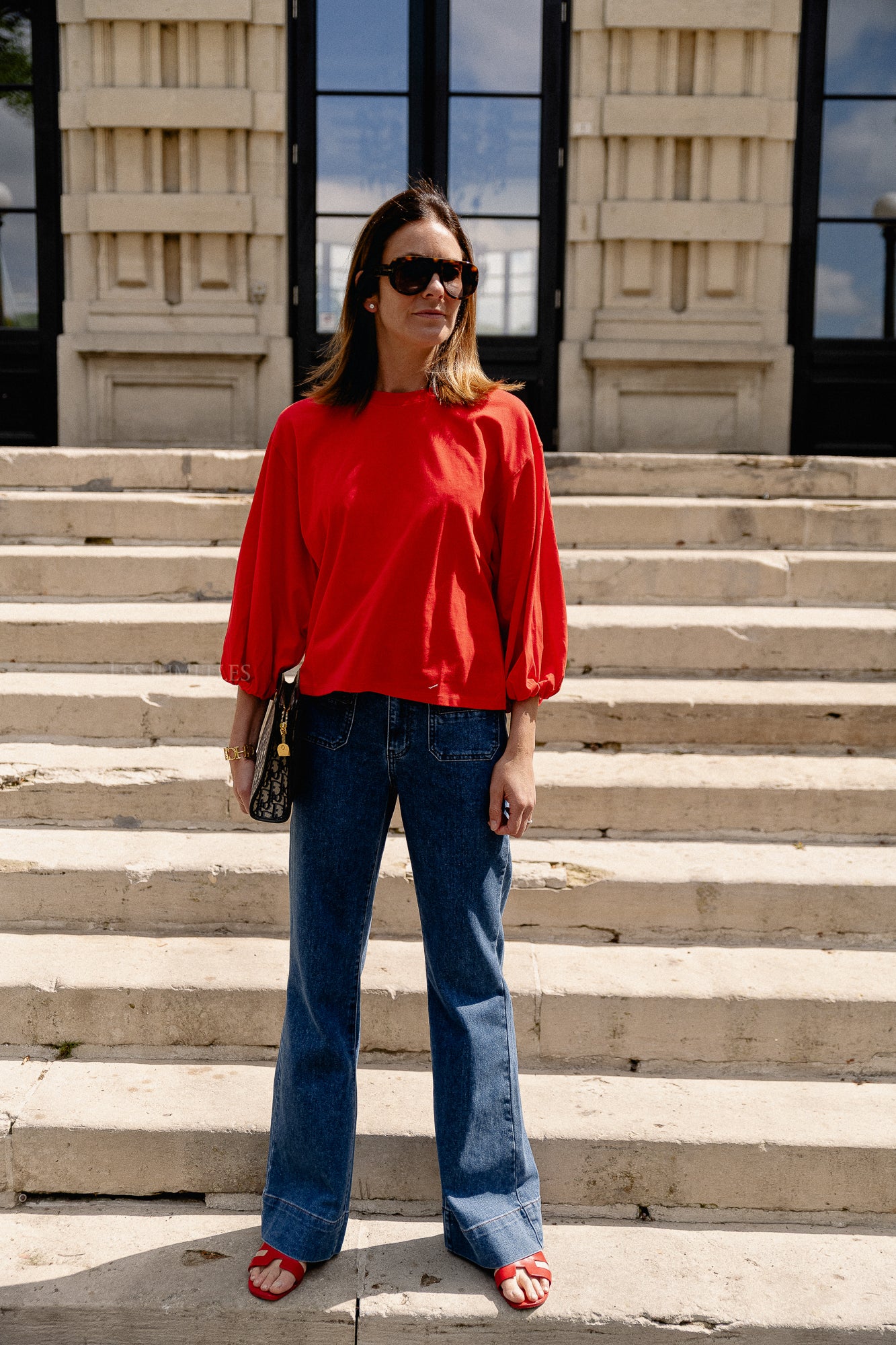 Invana T-shirt high risk red