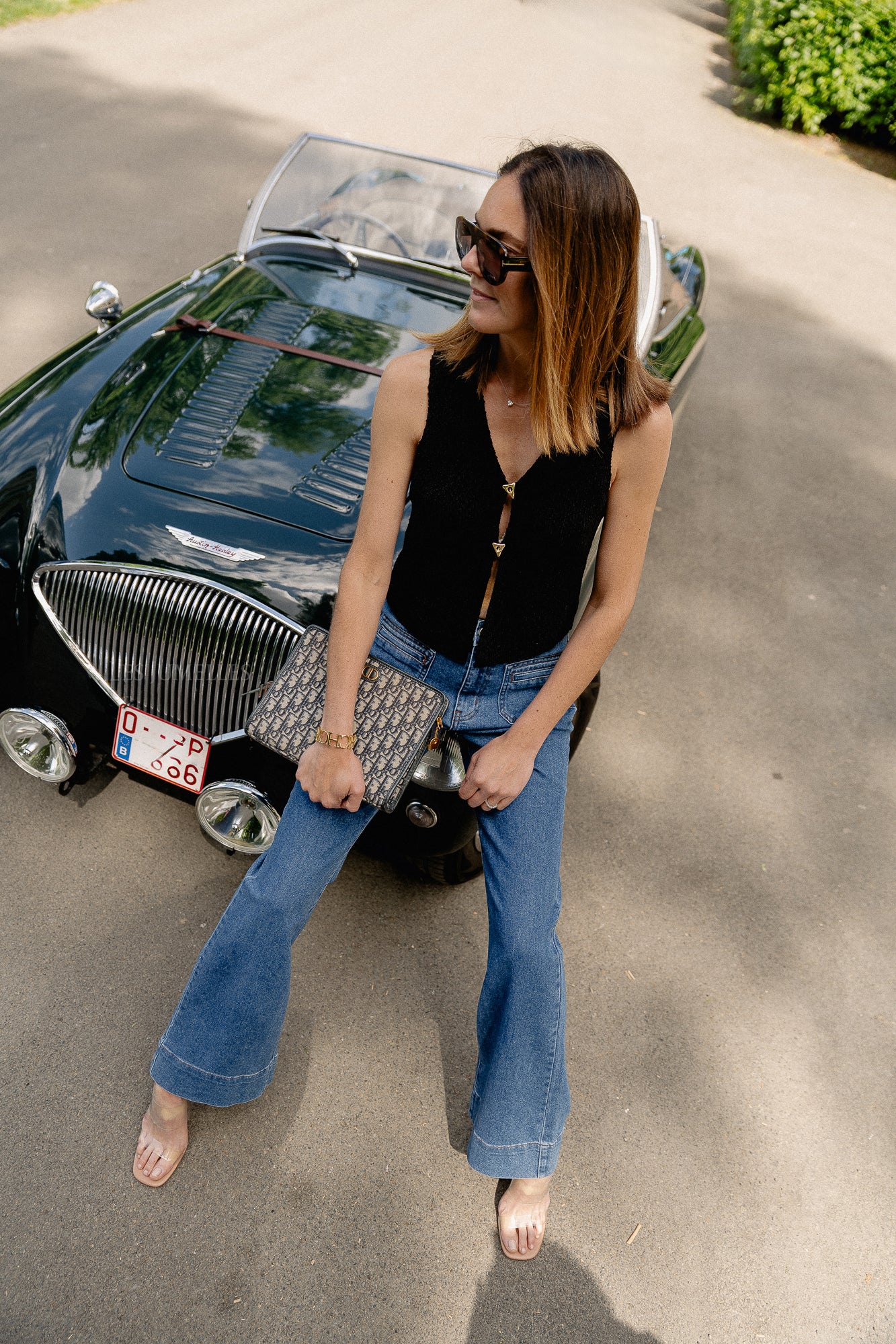 Rike vest black