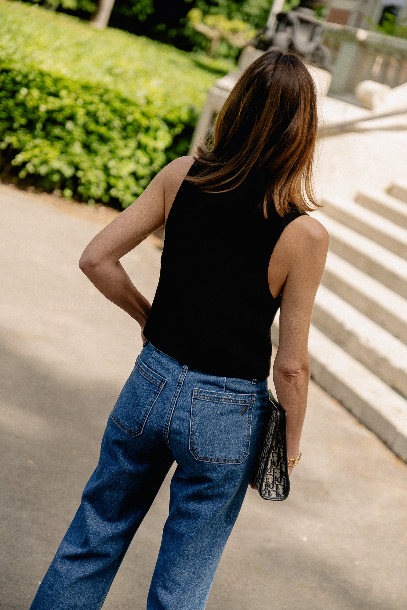 Rike vest black