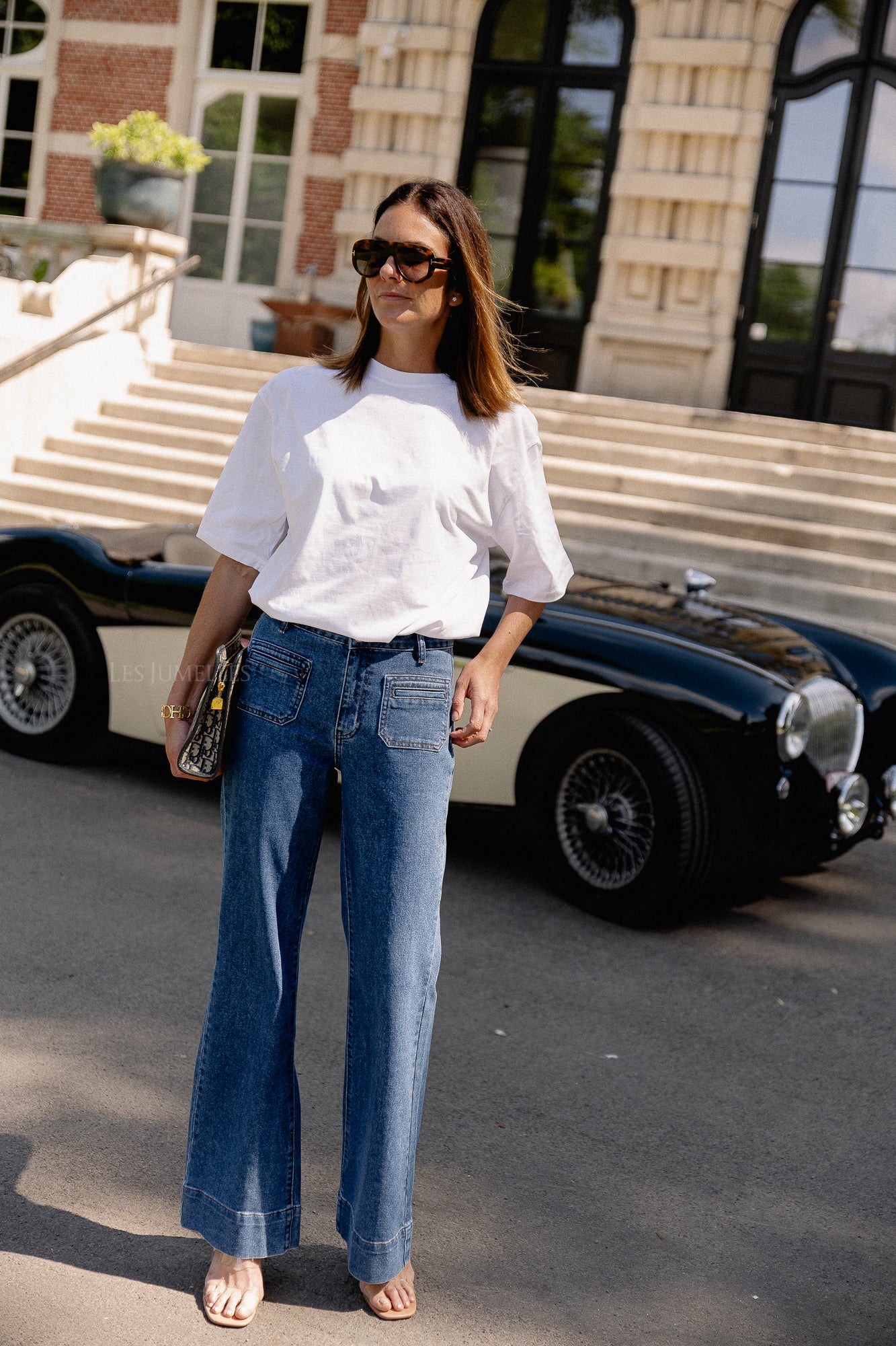 Oversize Xia T-shirt optic white