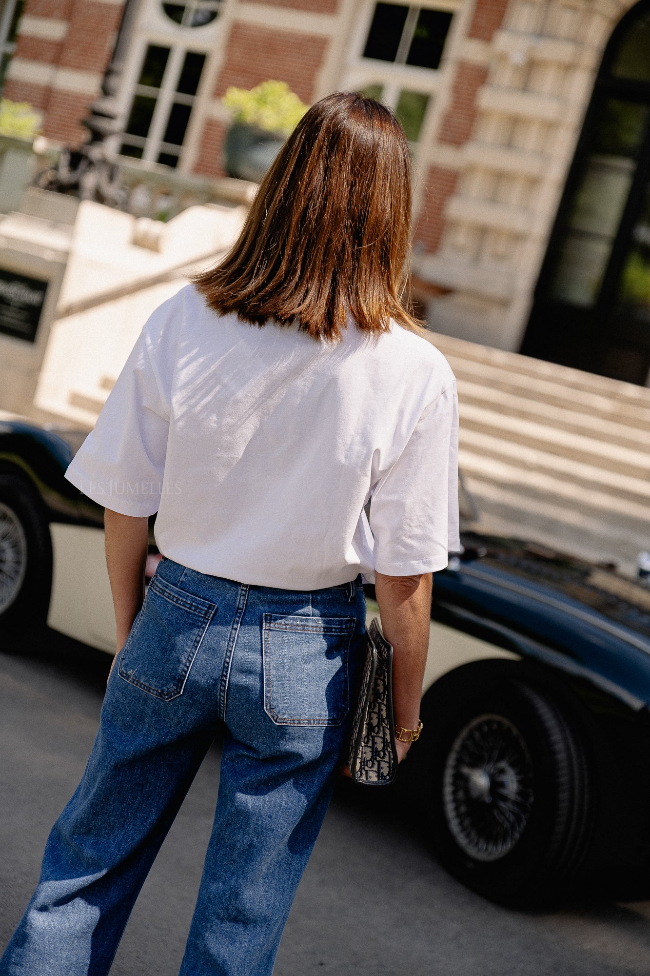 Oversize Xia T-shirt optic white