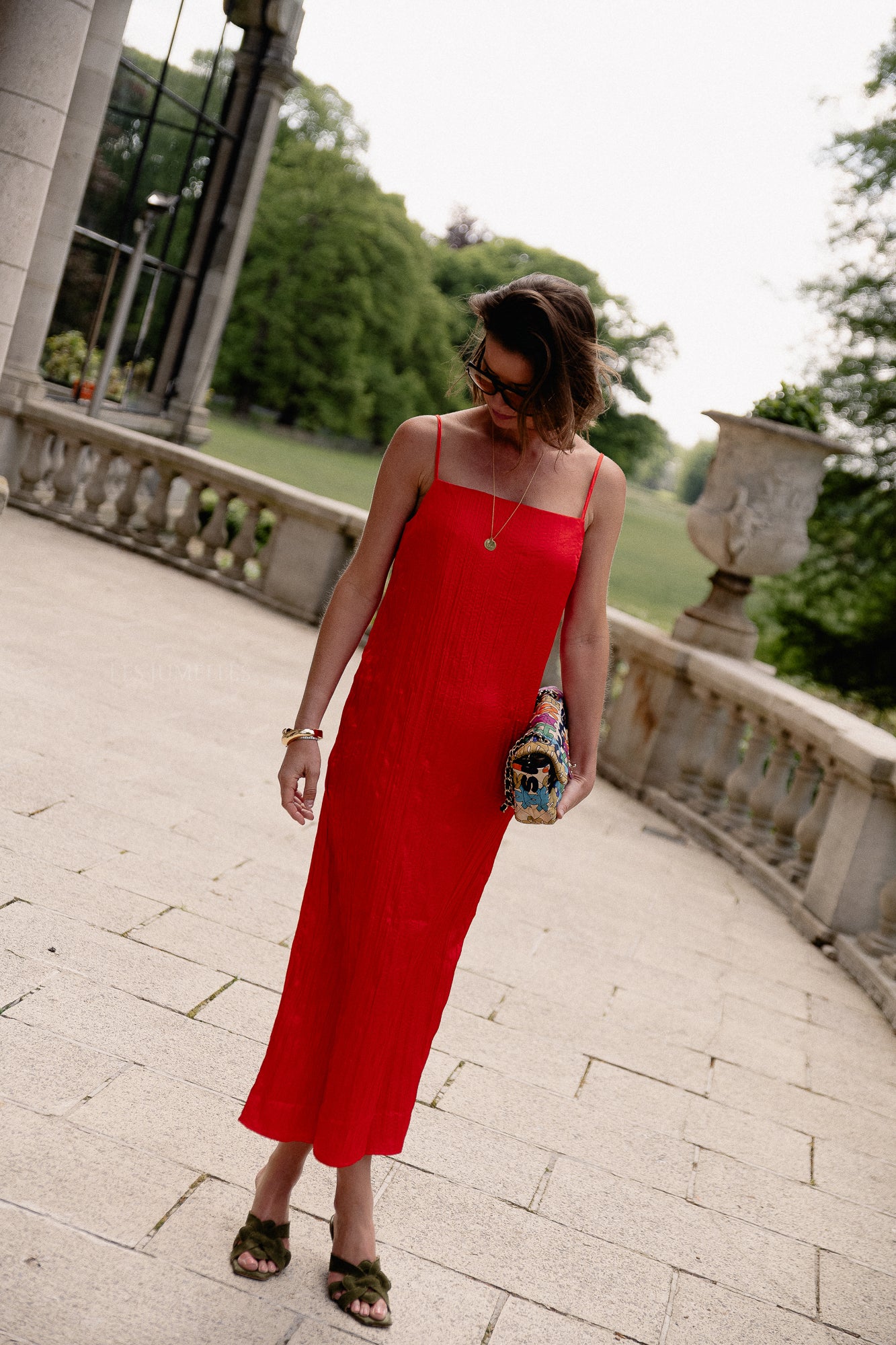 Rebekka dress high risk red