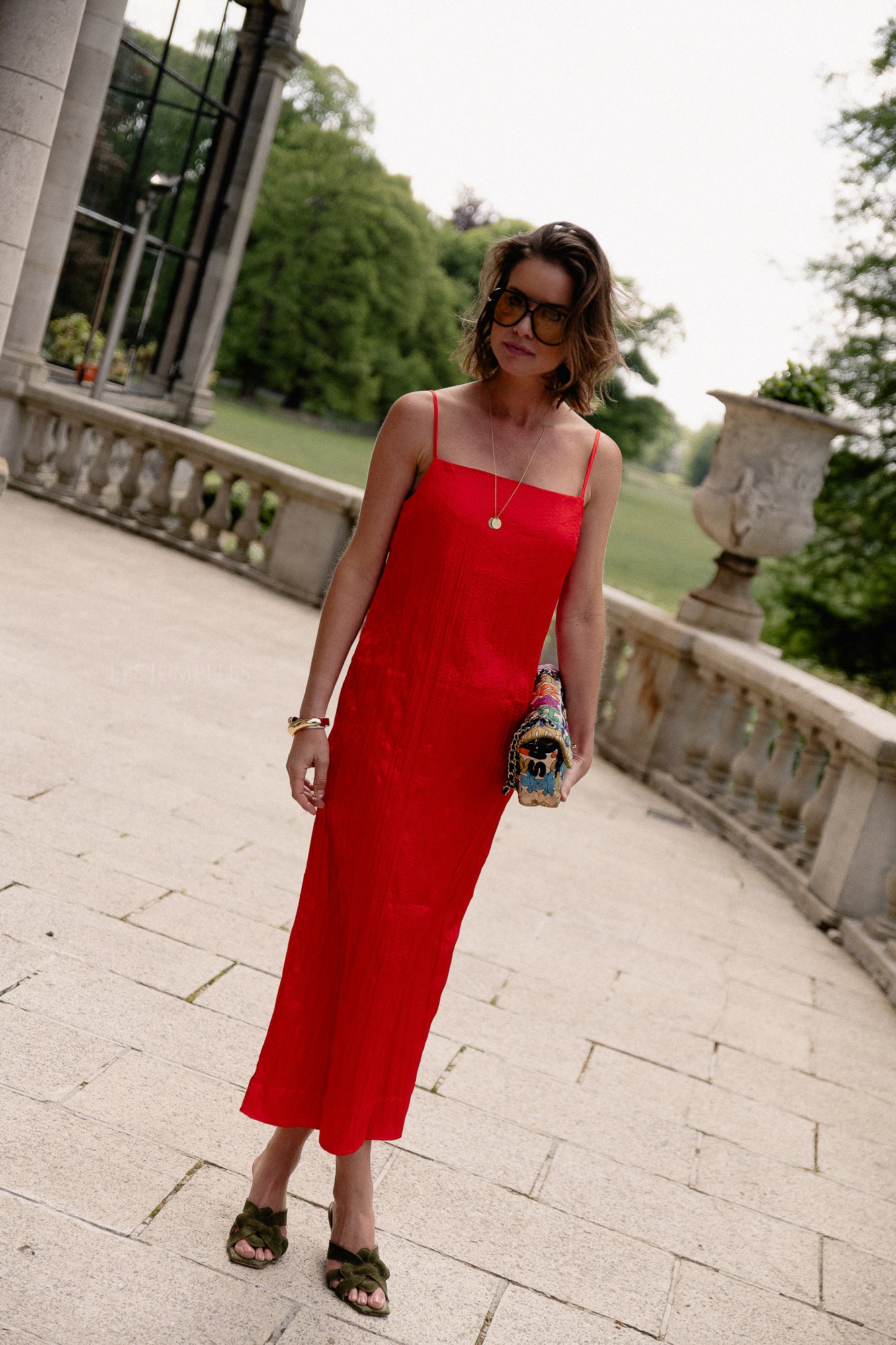 Rebekka dress high risk red