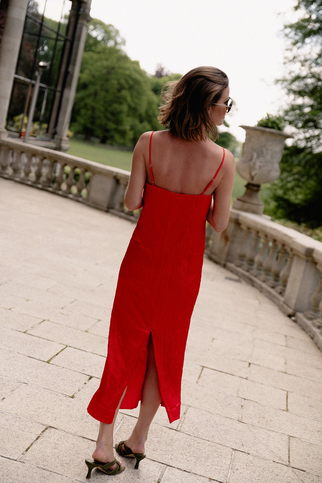 Rebekka dress high risk red