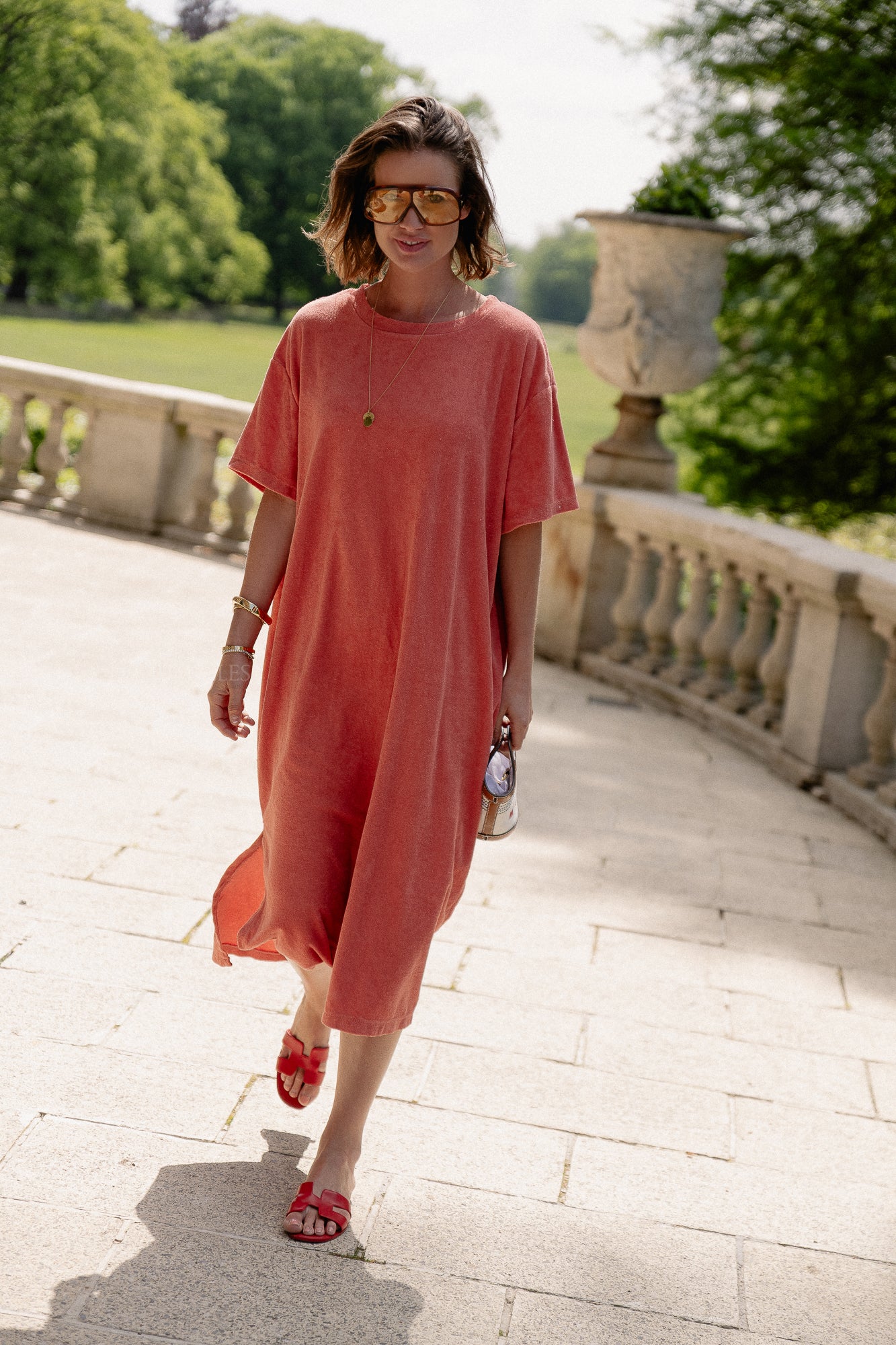 Clara terry dress peperosa