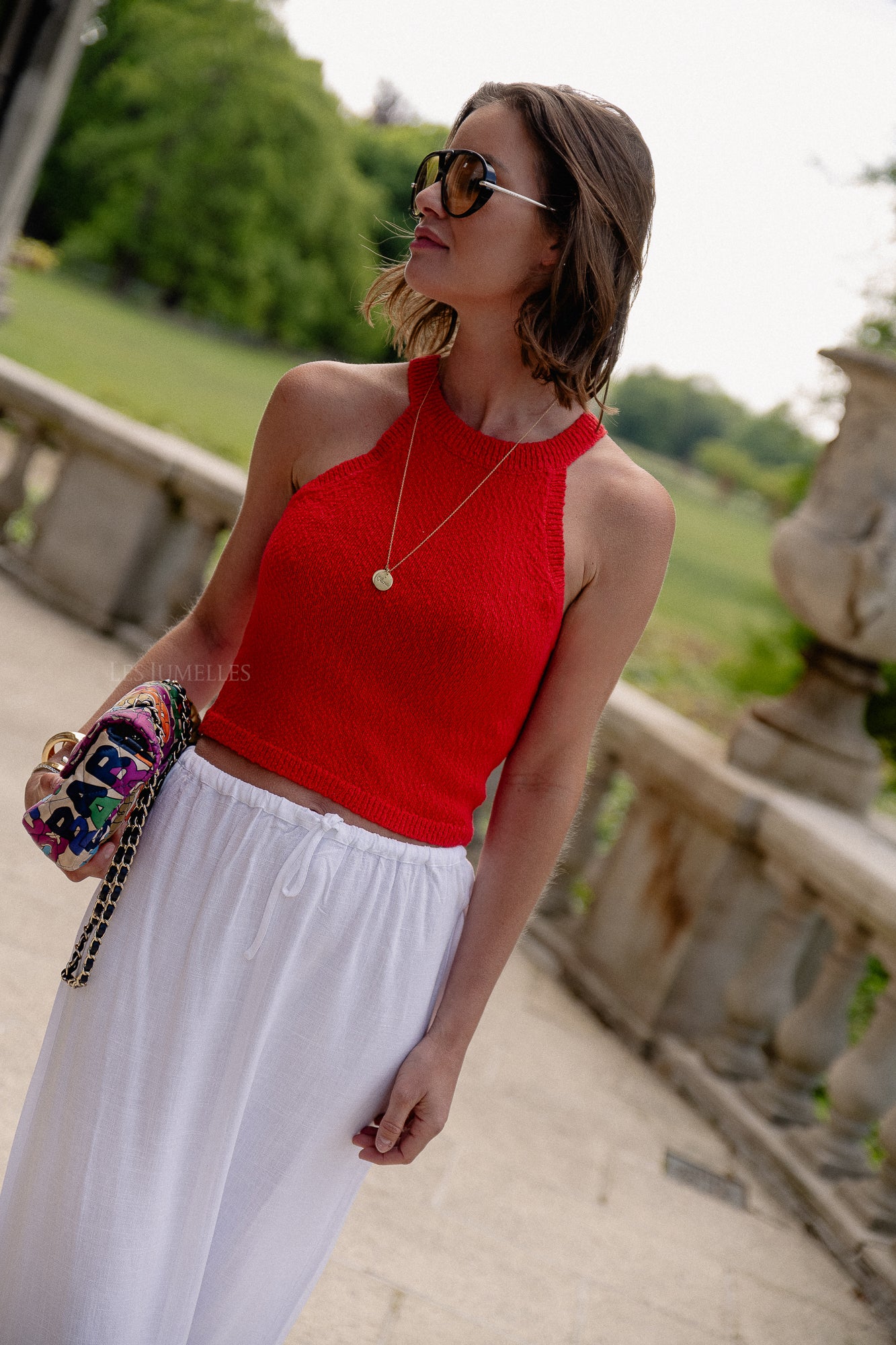Shosha skirt optic white