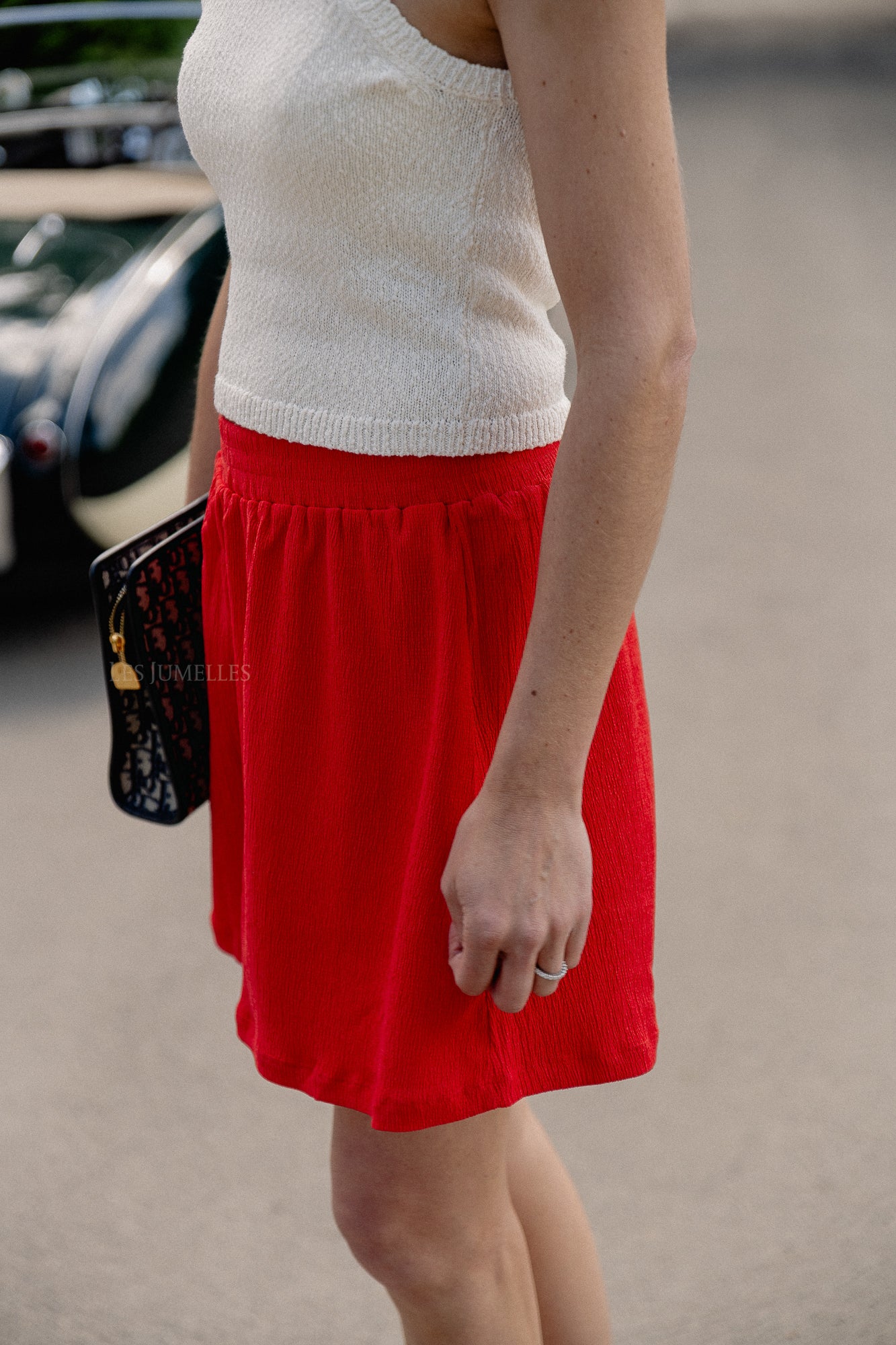 Mara shorts high risk red