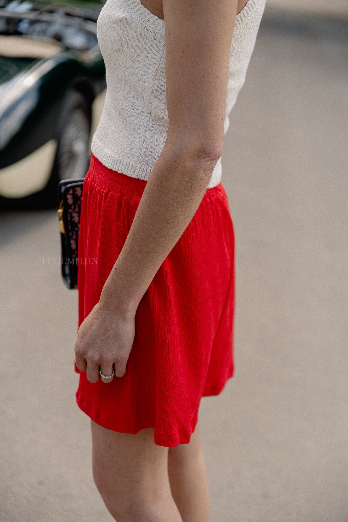 Mara shorts high risk red