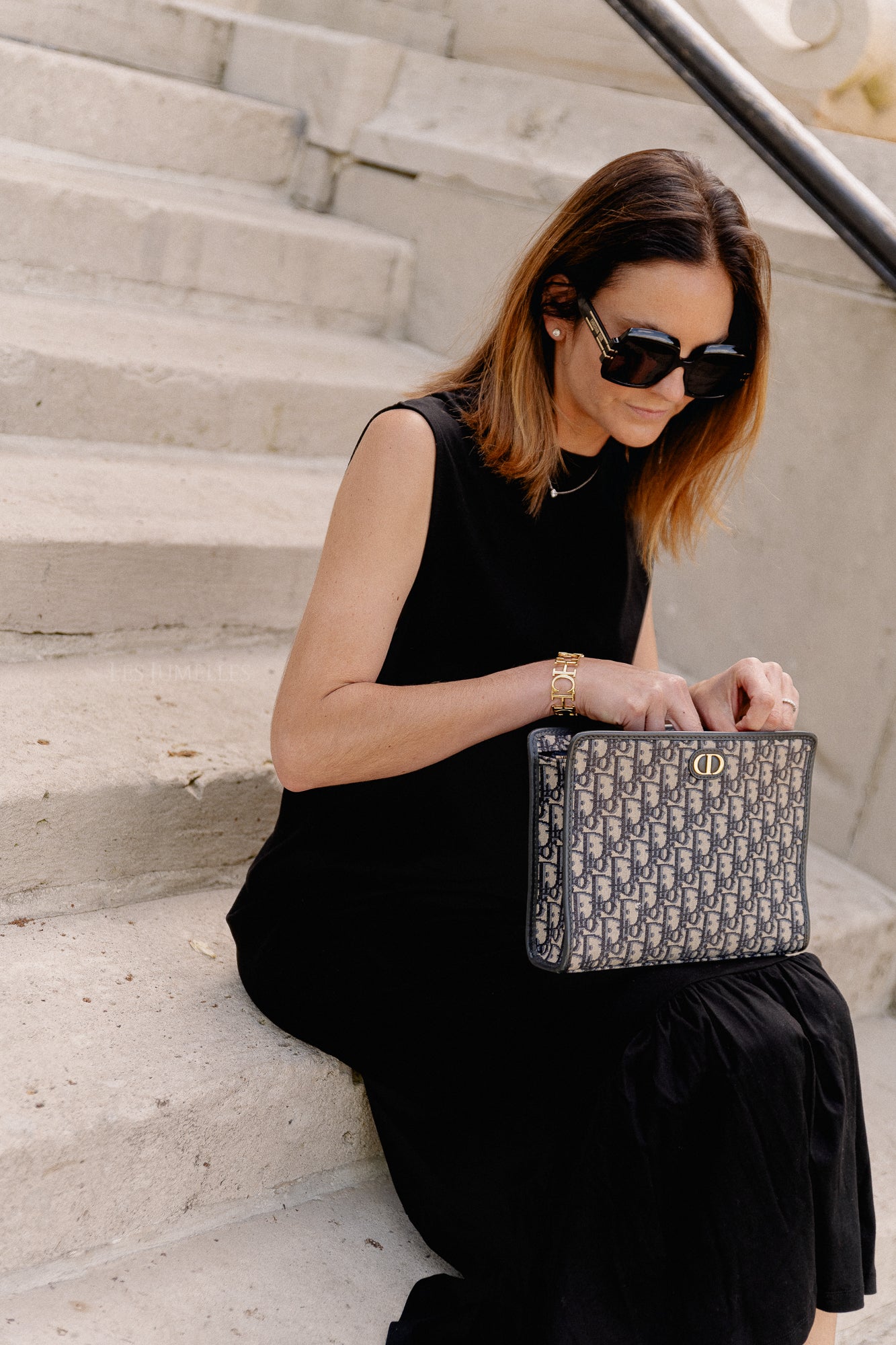 Gustave dress black