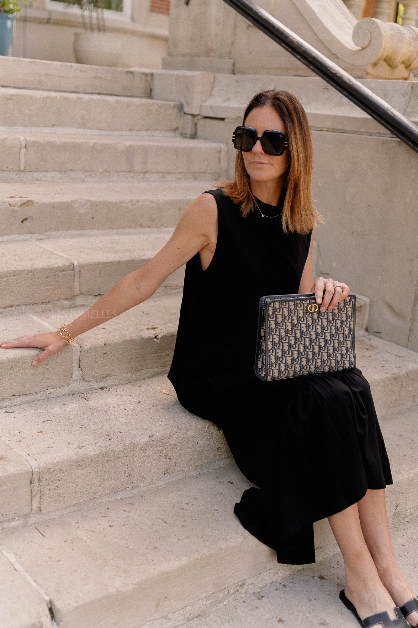 Gustave dress black