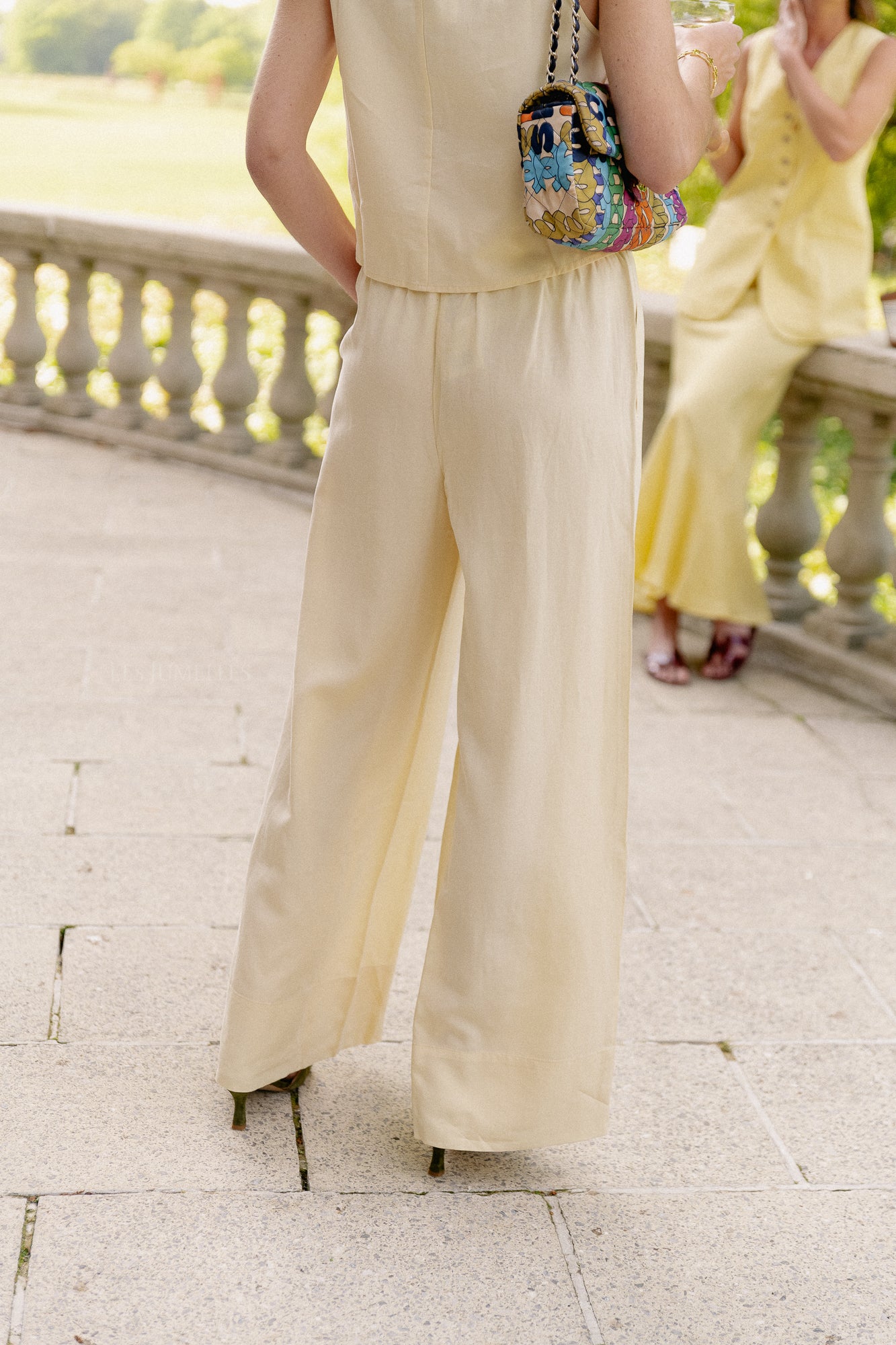 Cataleya trousers banana crepe