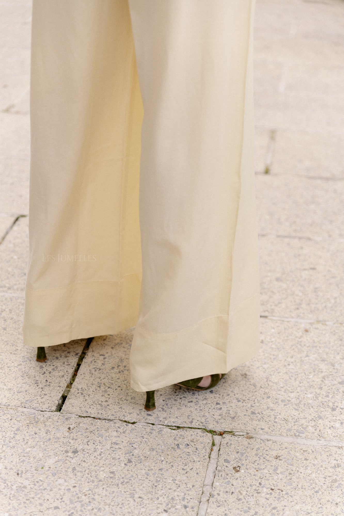 Cataleya trousers banana crepe