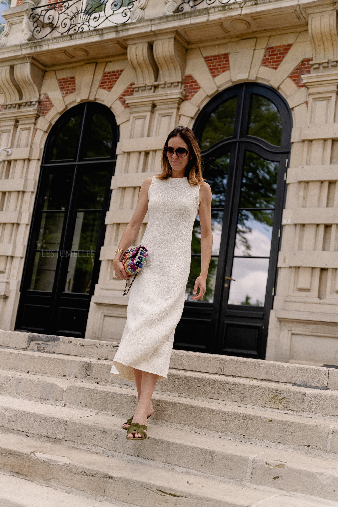 Wika dress antique white