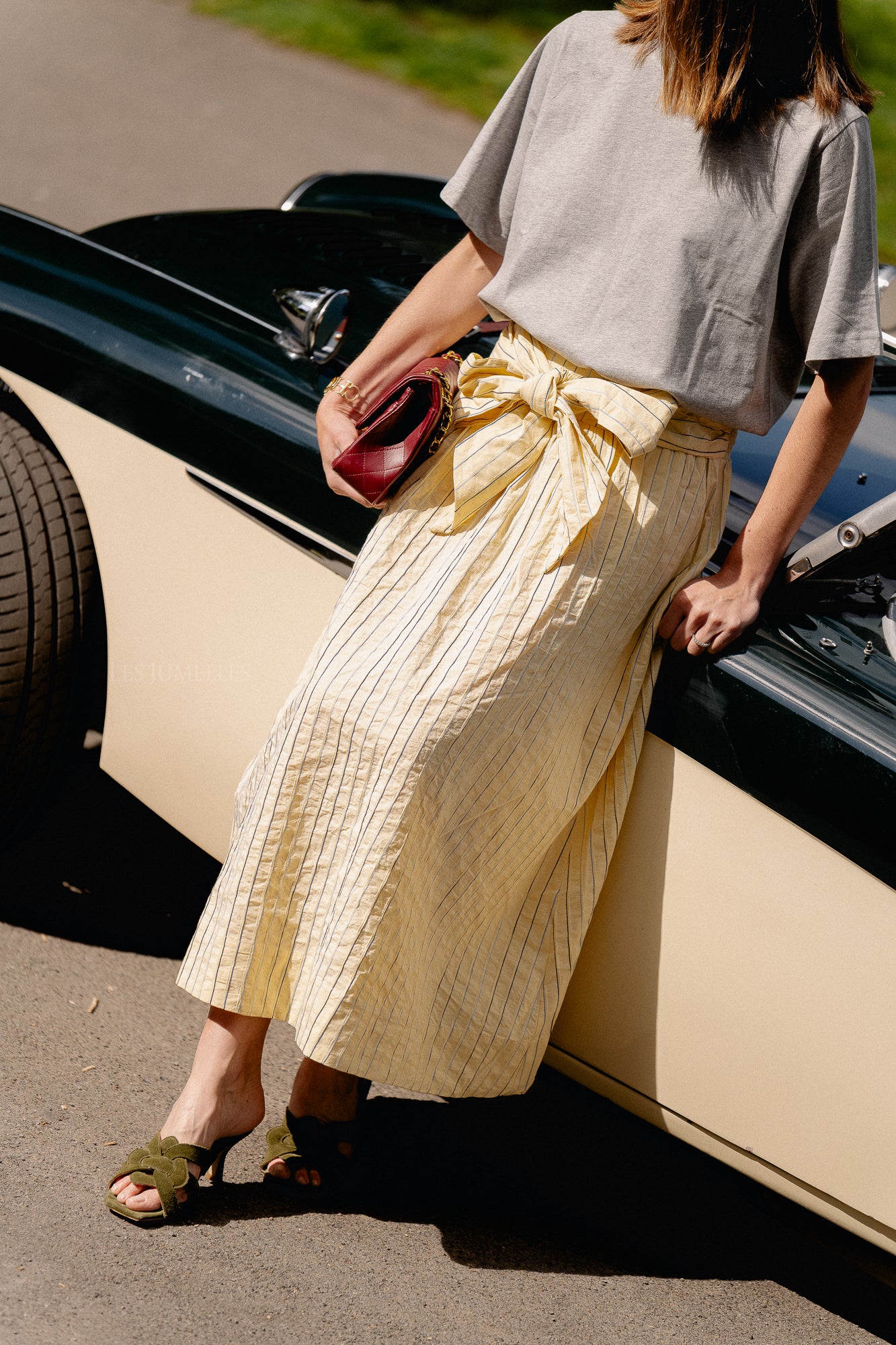 YASMellow long skirt french vanilla