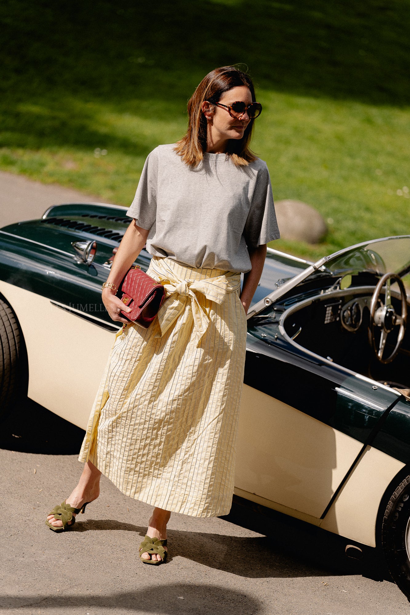 YASMellow long skirt french vanilla