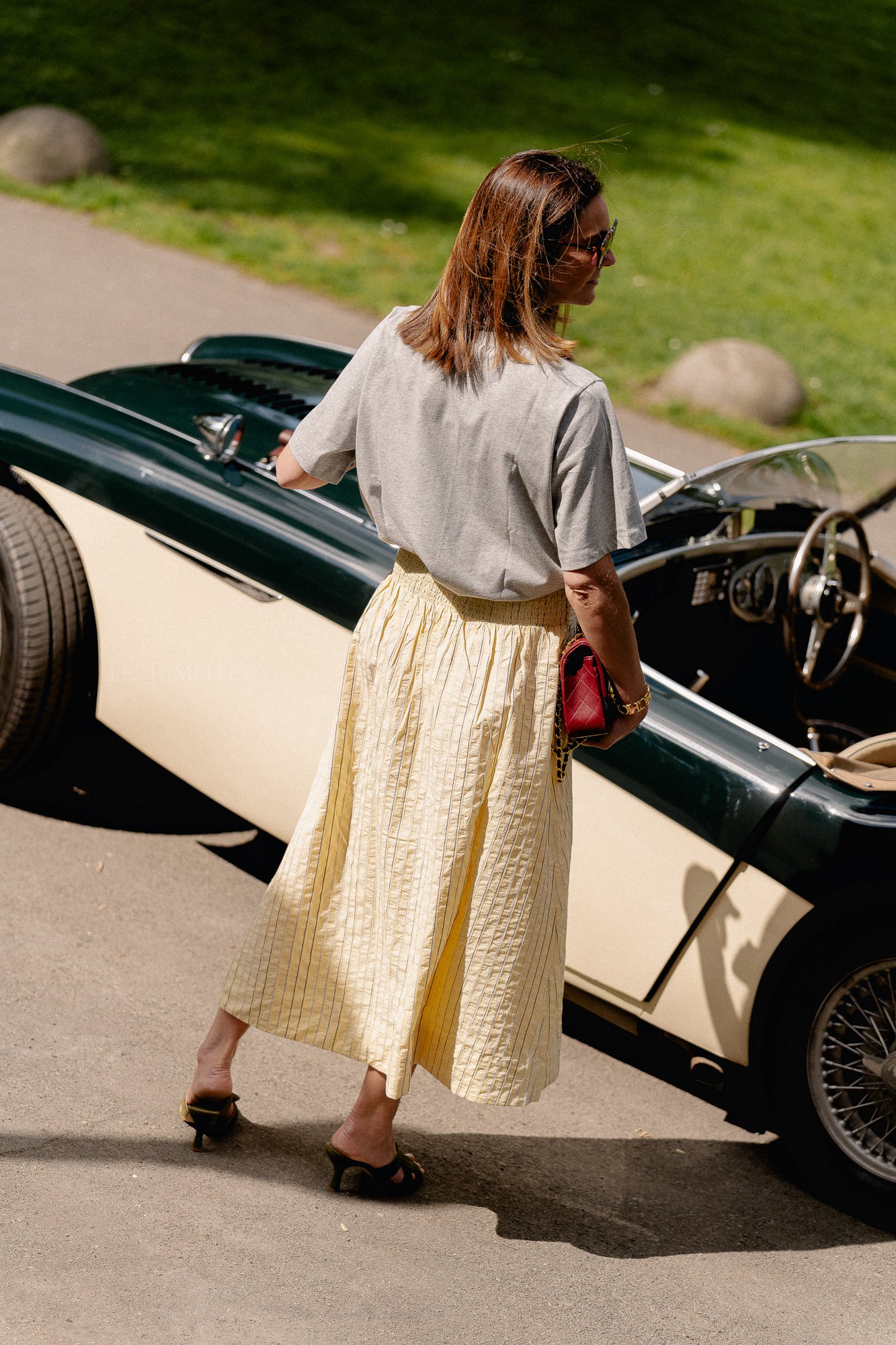 YASMellow long skirt french vanilla