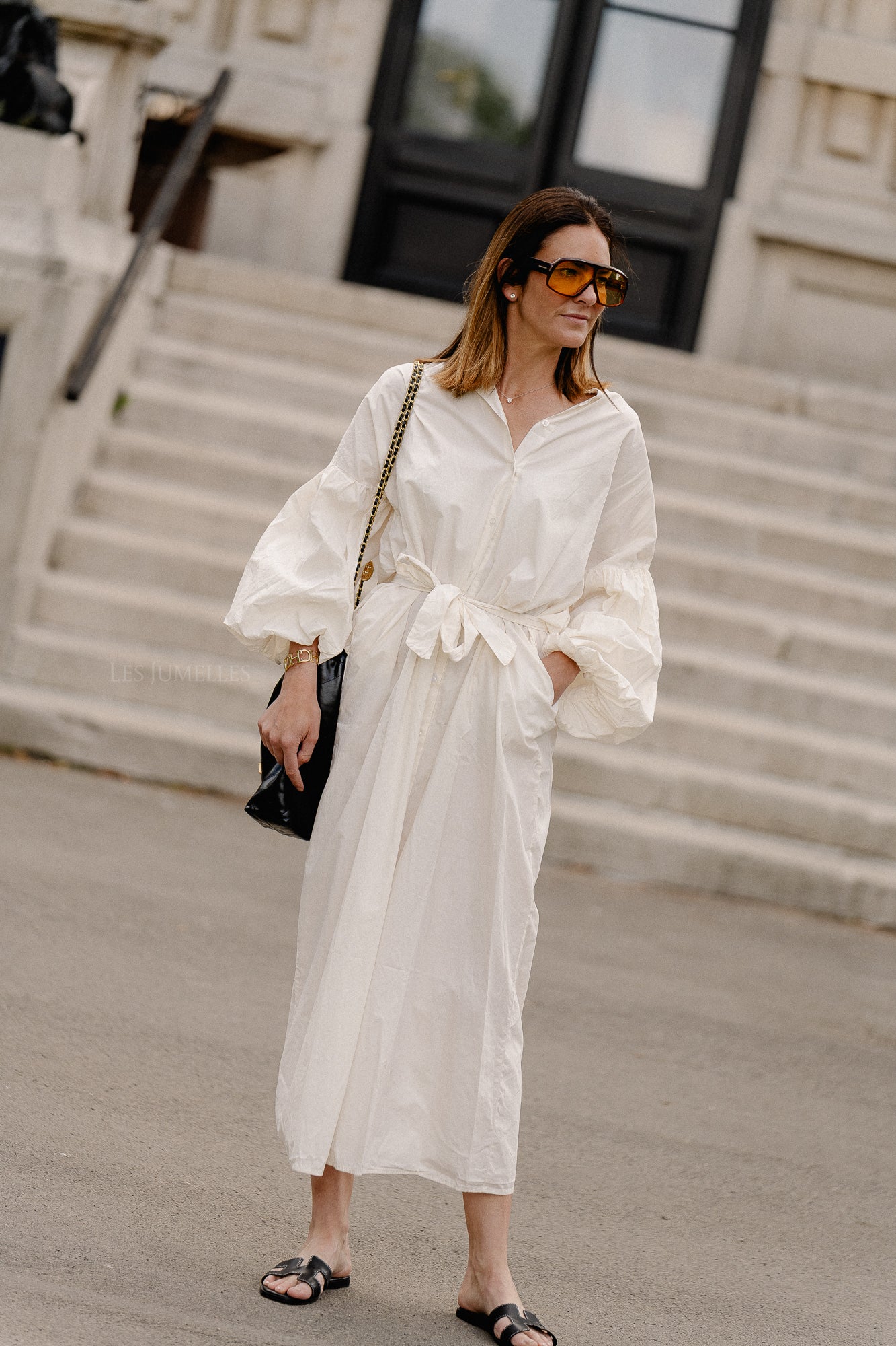 Scarlet maxi dress ecru