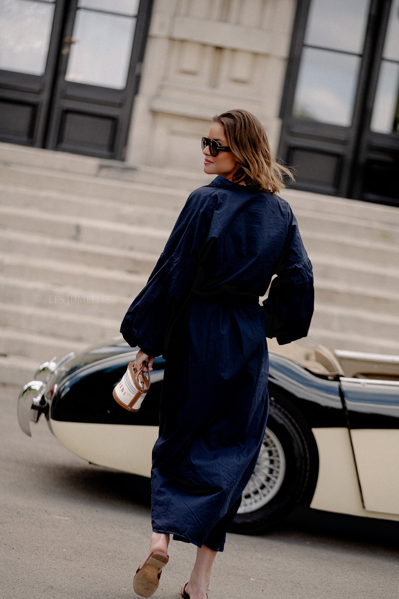 Scarlet maxi dress navy