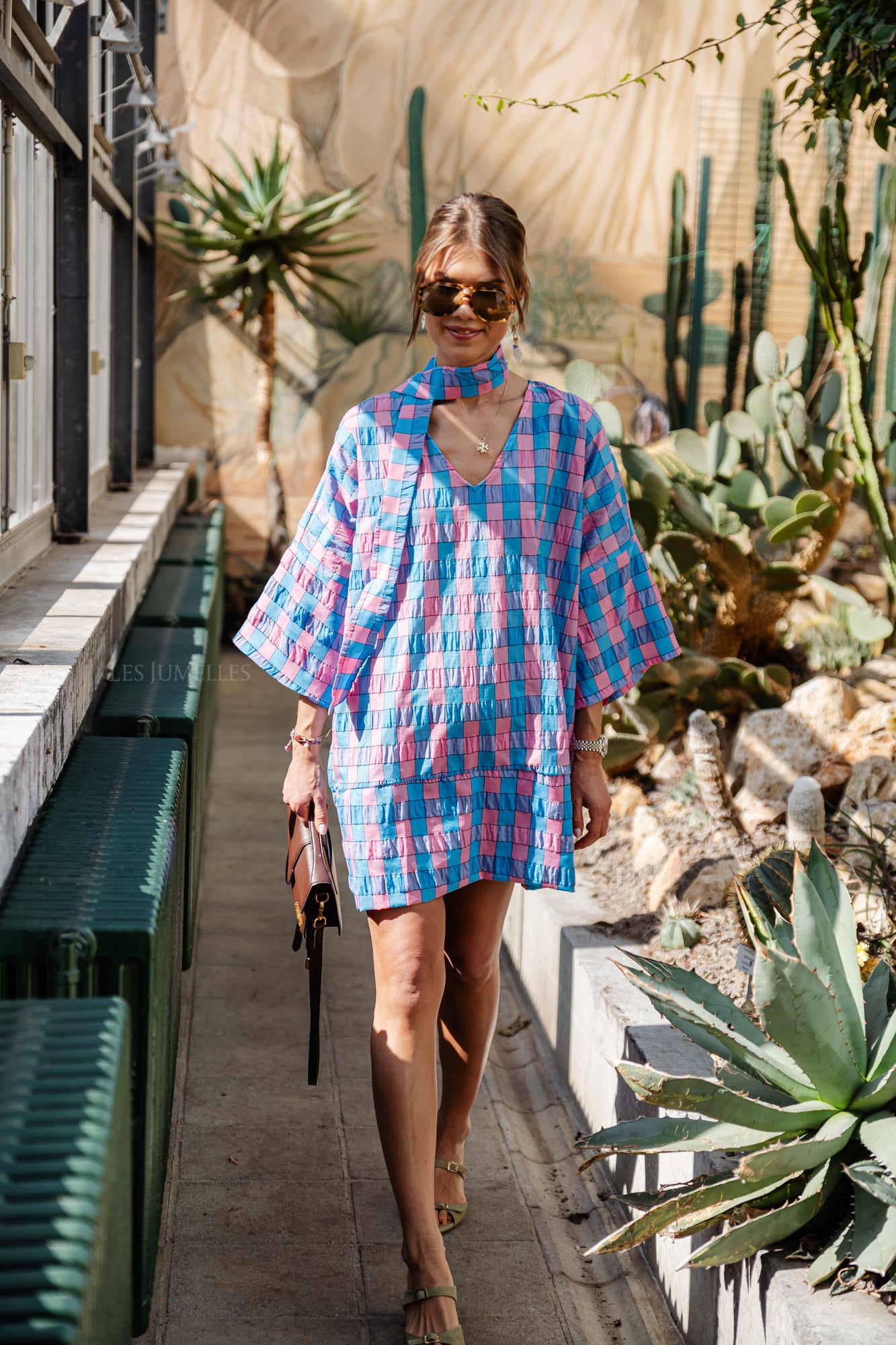 Zuri printed short dress