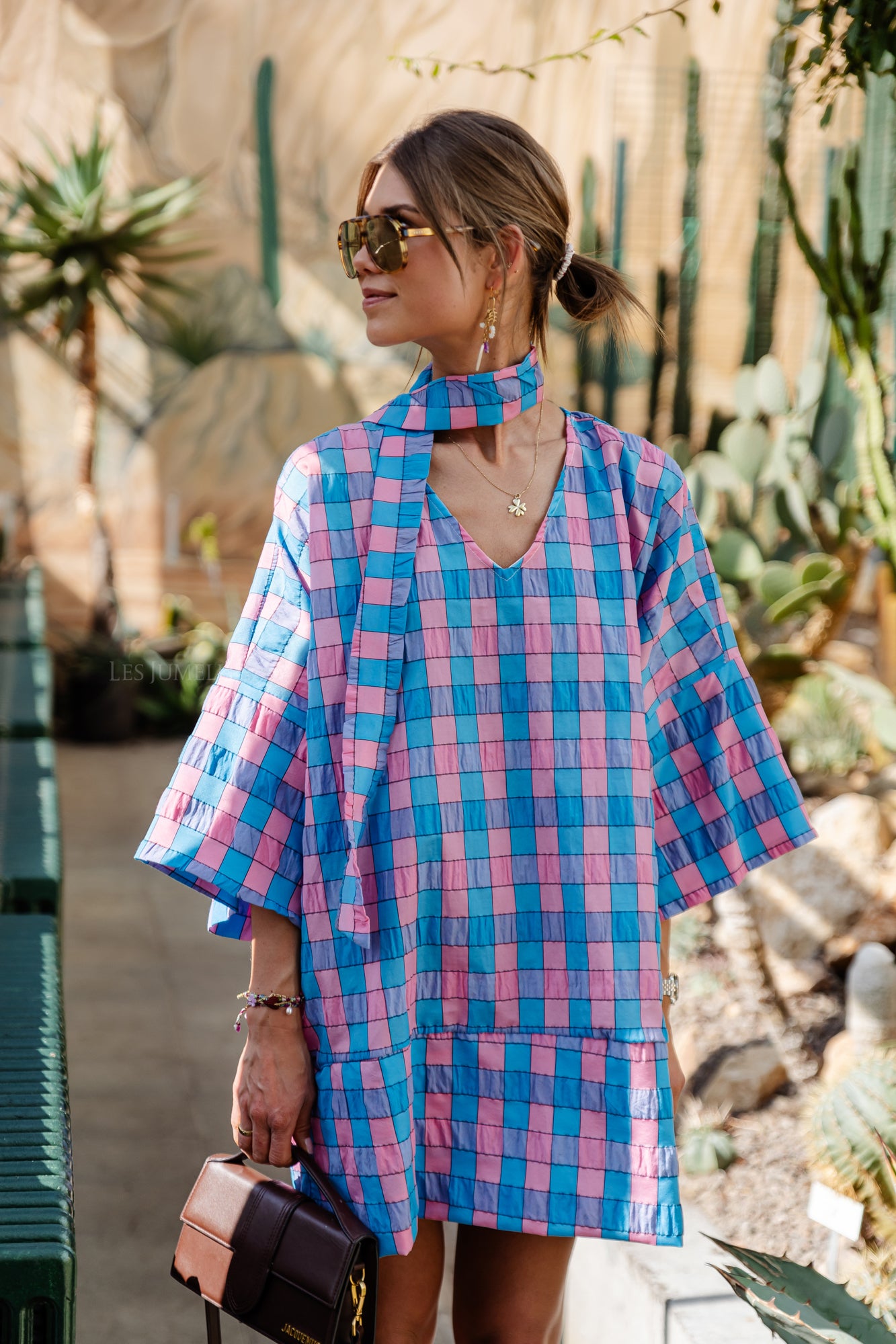 Zuri printed short dress