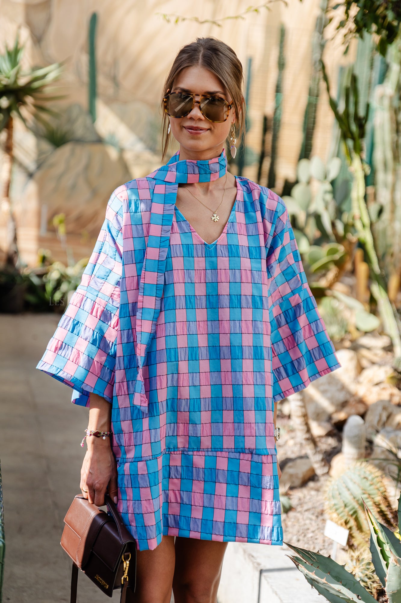 Zuri printed short dress