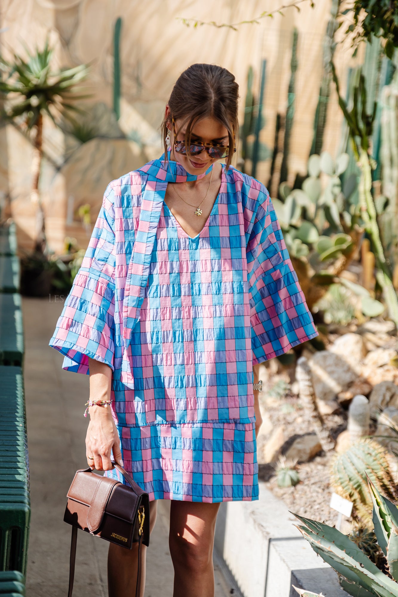 Zuri printed short dress