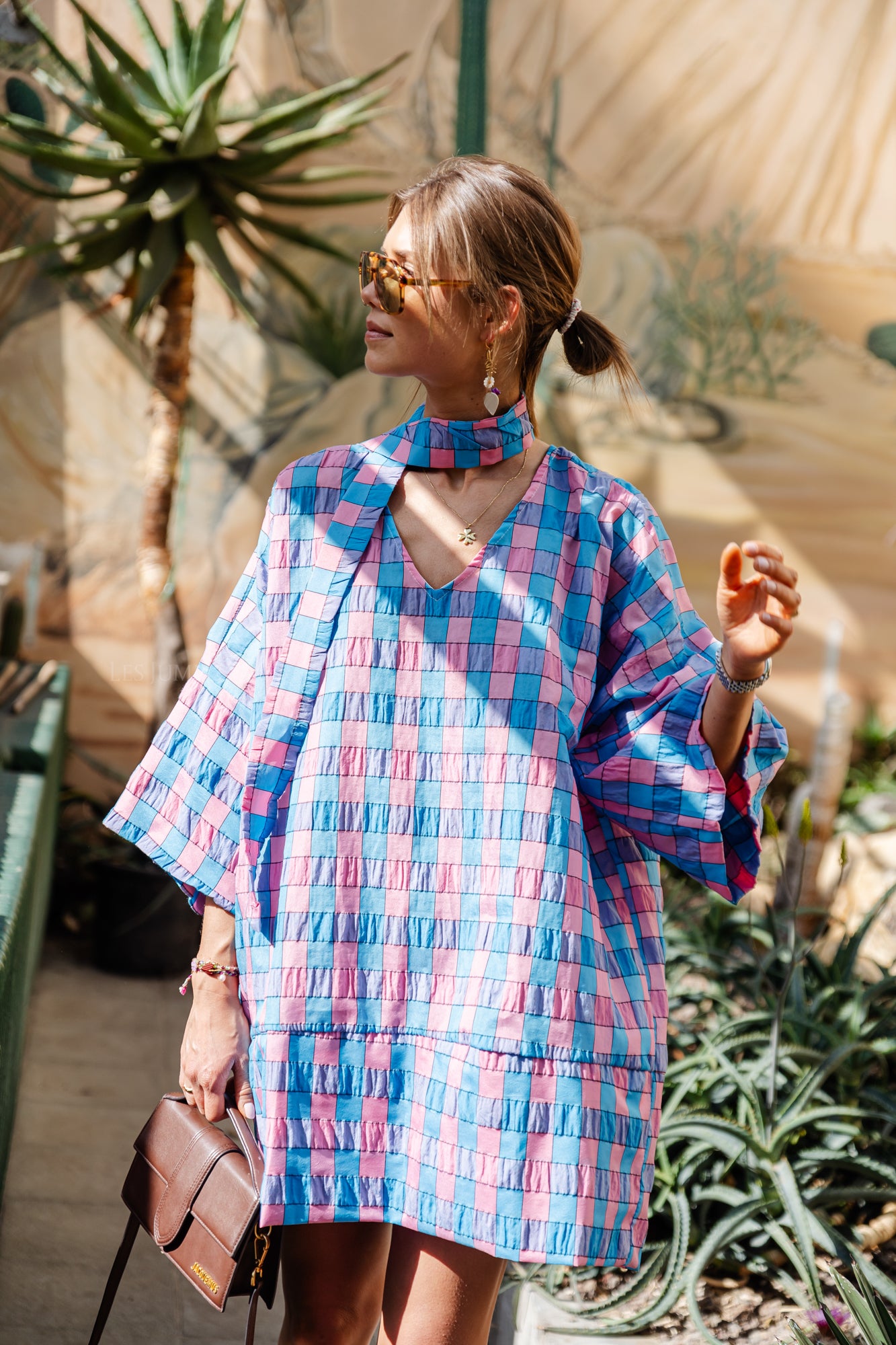 Zuri printed short dress