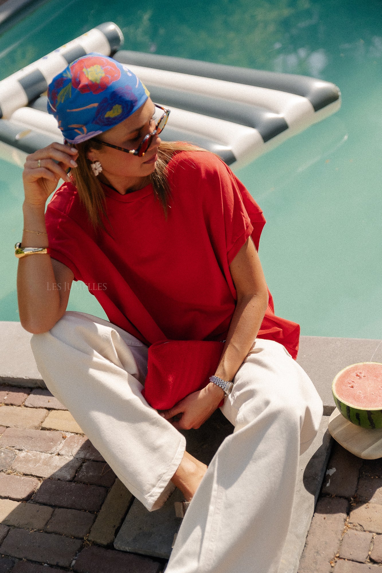 Judy sweatshirt fiery red