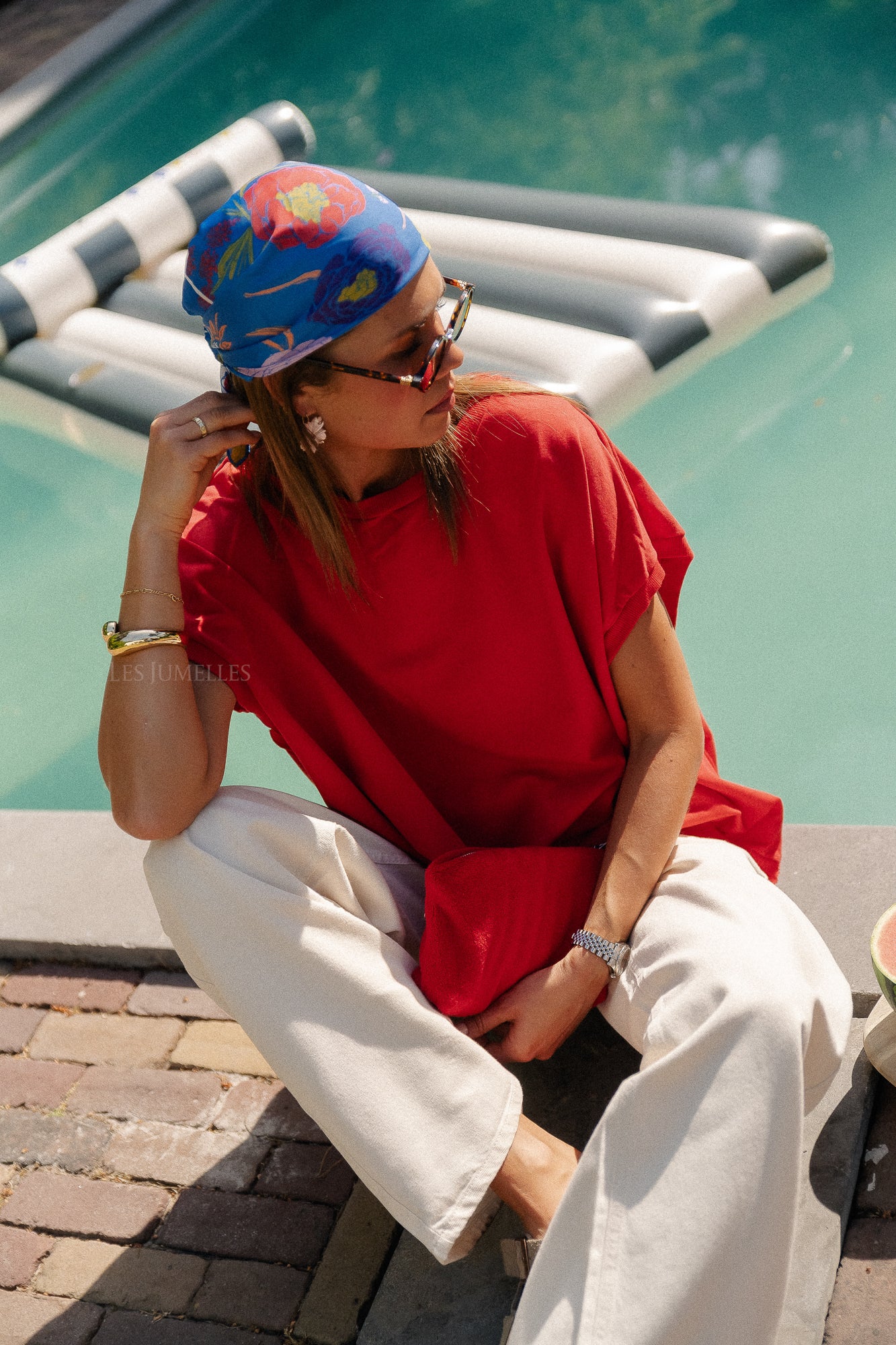 Judy sweatshirt fiery red