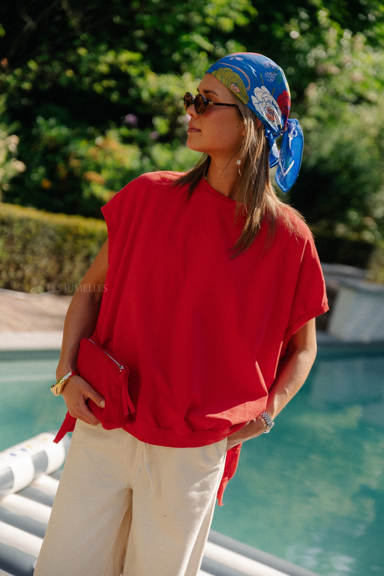 Judy sweatshirt fiery red
