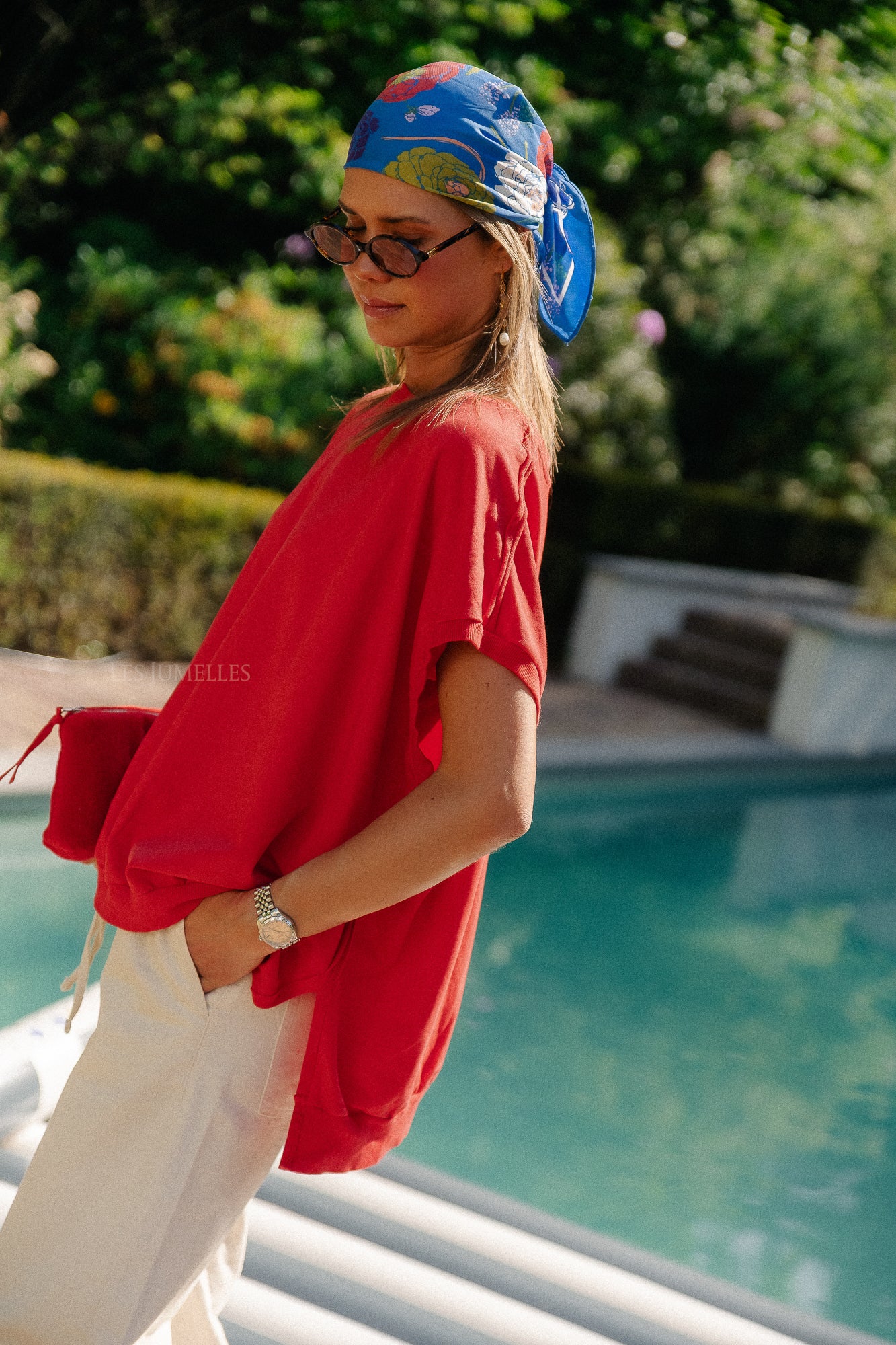 Judy sweatshirt fiery red