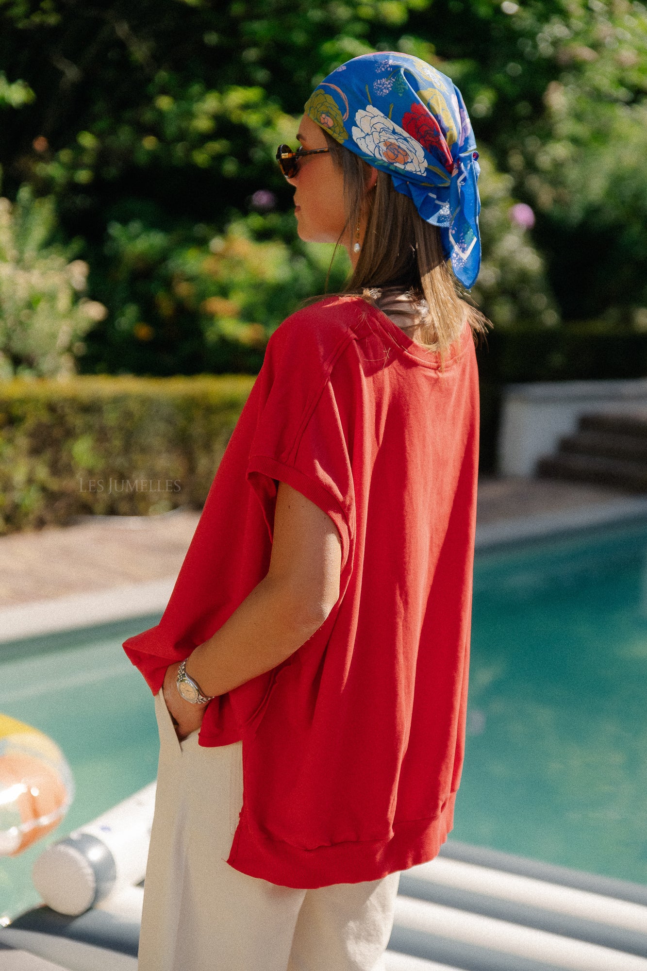 Judy sweatshirt fiery red