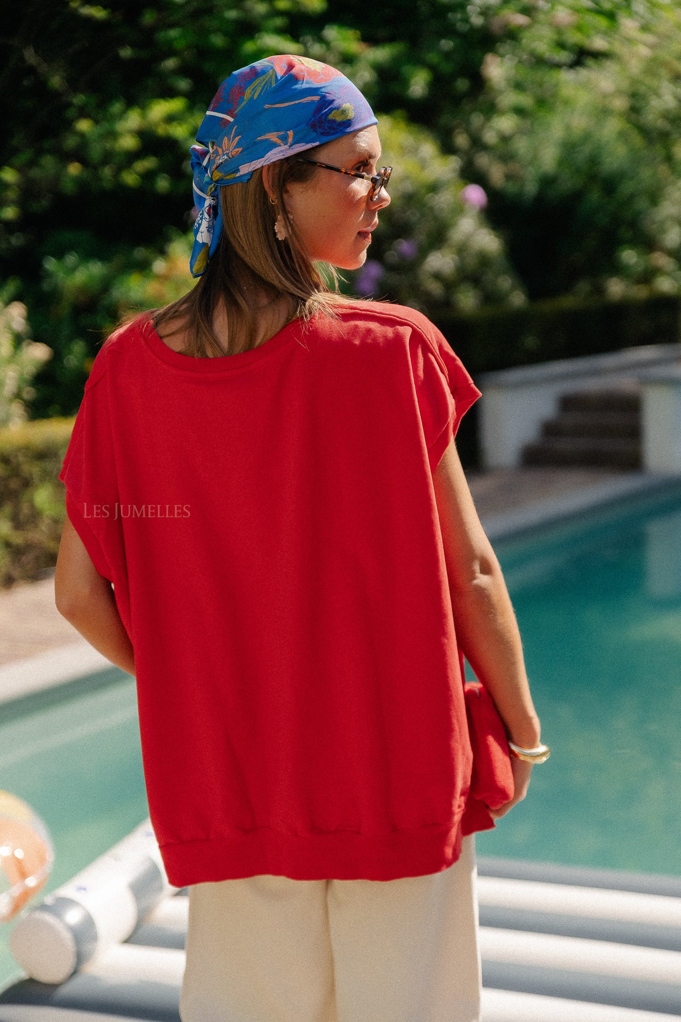 Judy sweatshirt fiery red